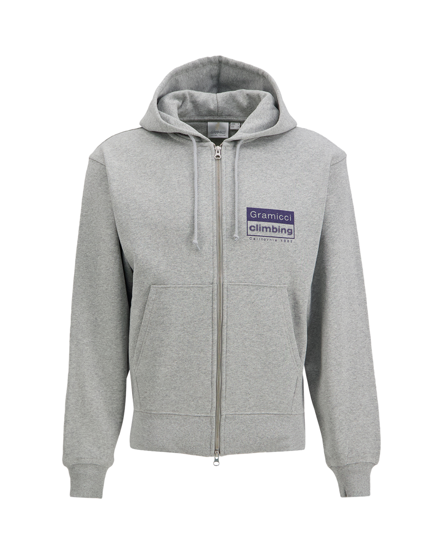 Gramicci Gramicci Climbing Zip Hooded Sweatshirt GRIJS 2