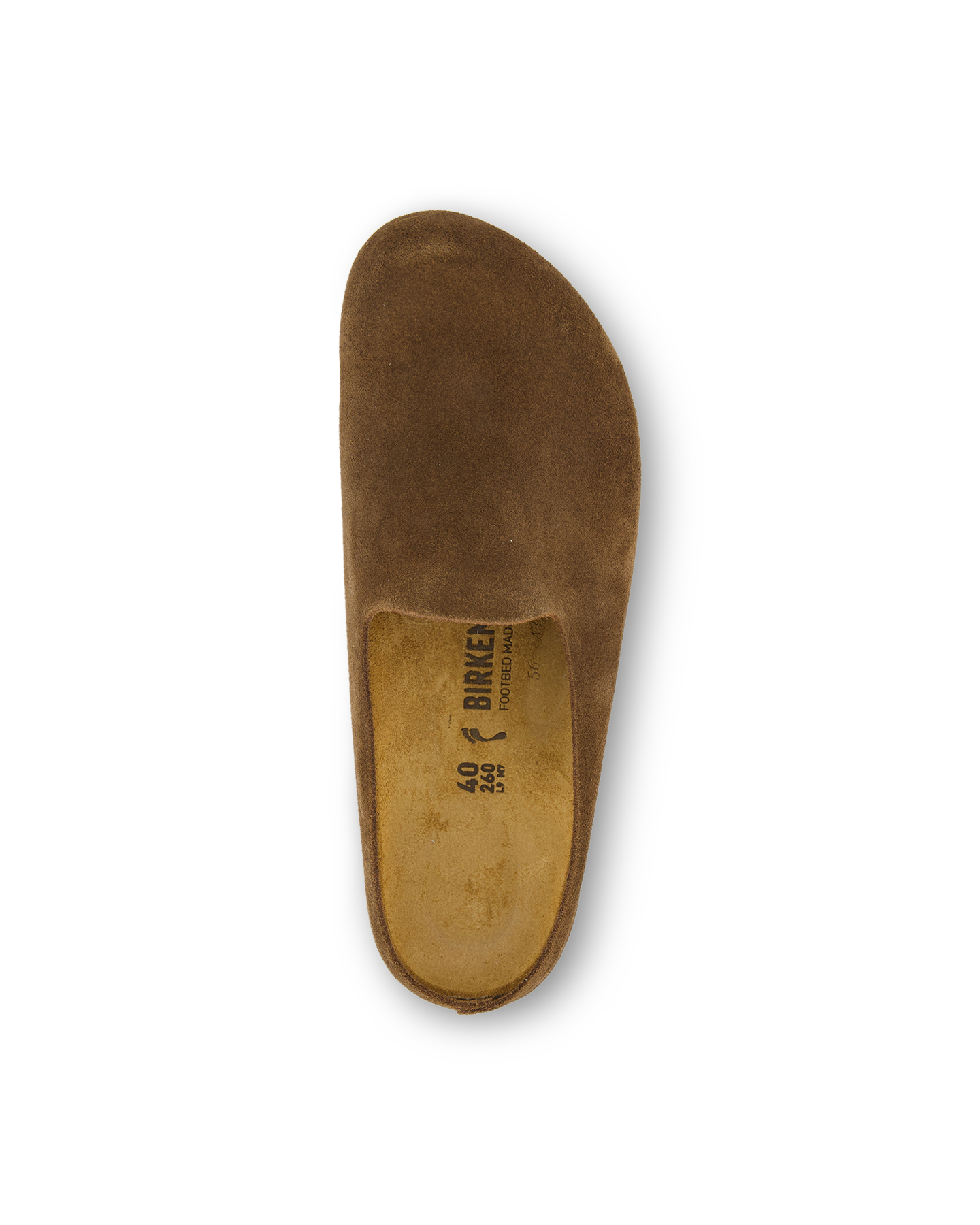 Birkenstock Amsterdam Wrapped Suede Leather DONKERBRUIN 5