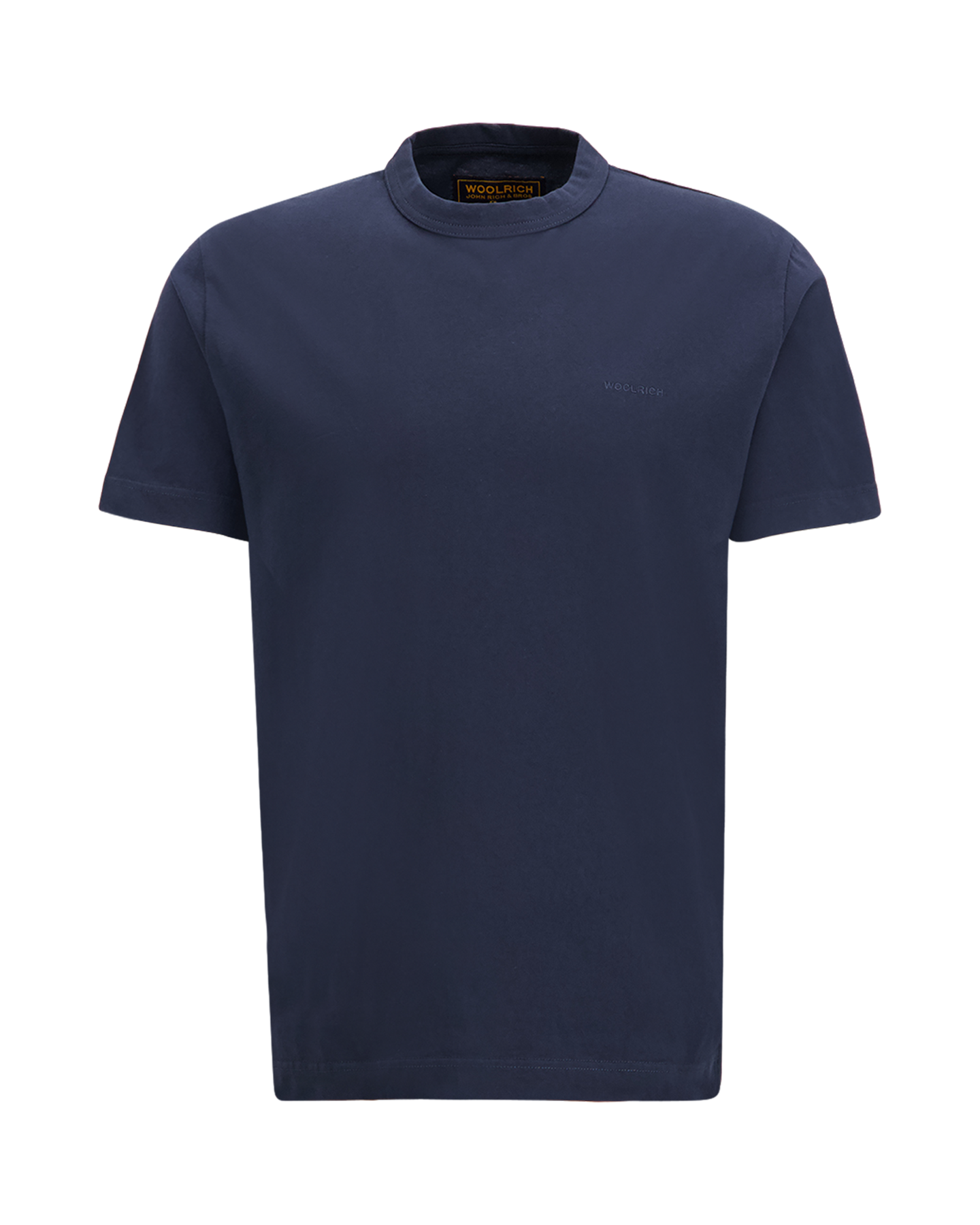 Woolrich Logo T Shirt BLAUW 1