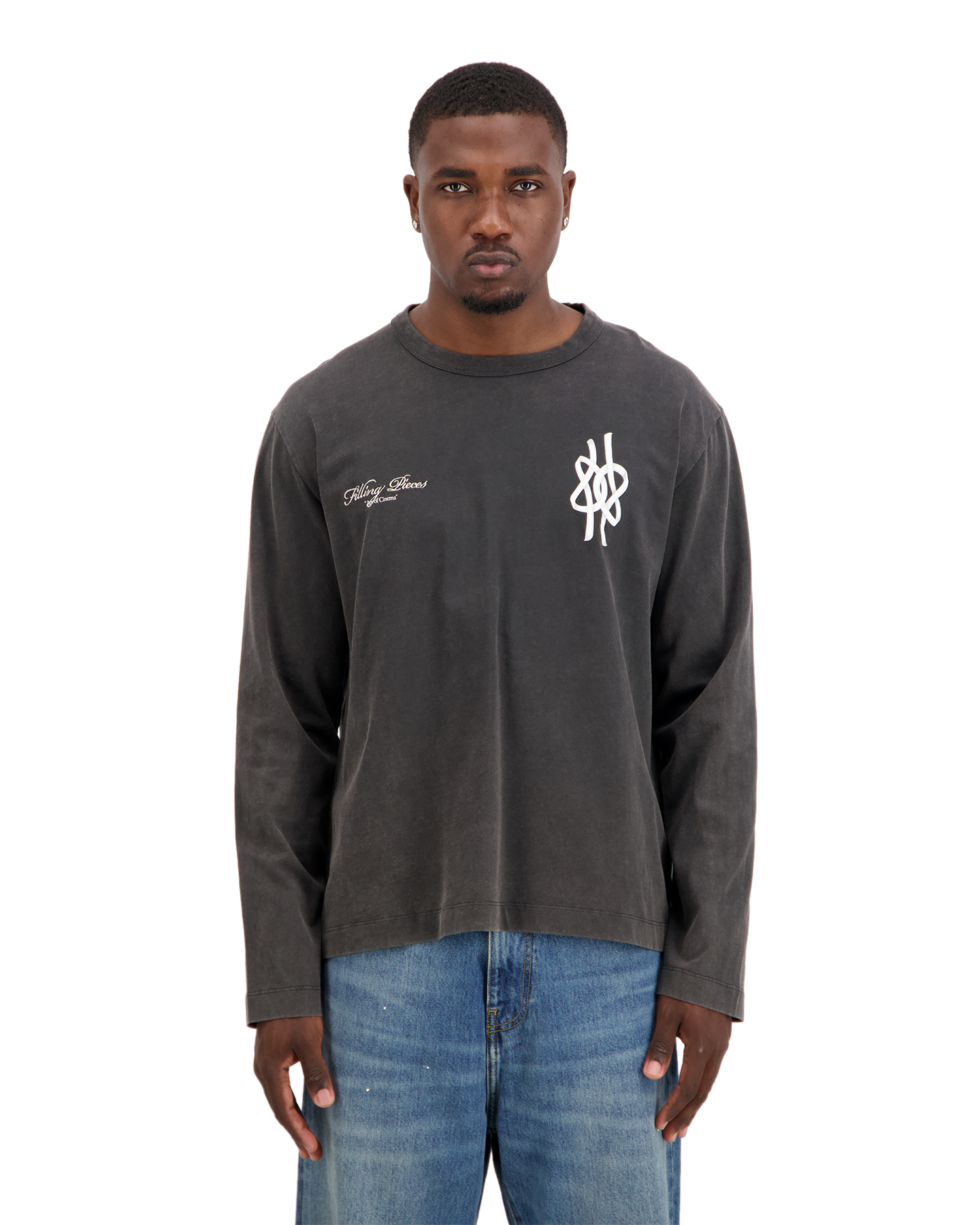 Filling Pieces Longsleeve Film Strip ZWART 4