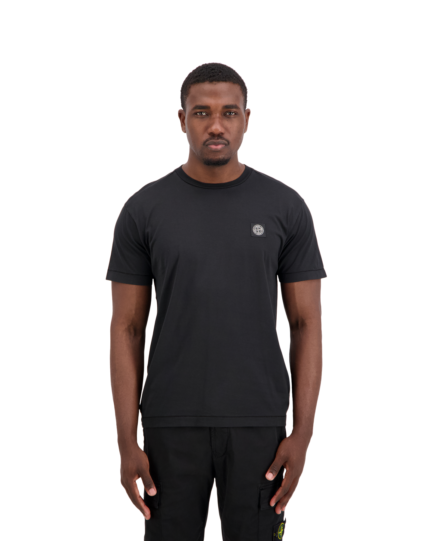 Stone Island 2100027 T Shirt Ss ZWART 4