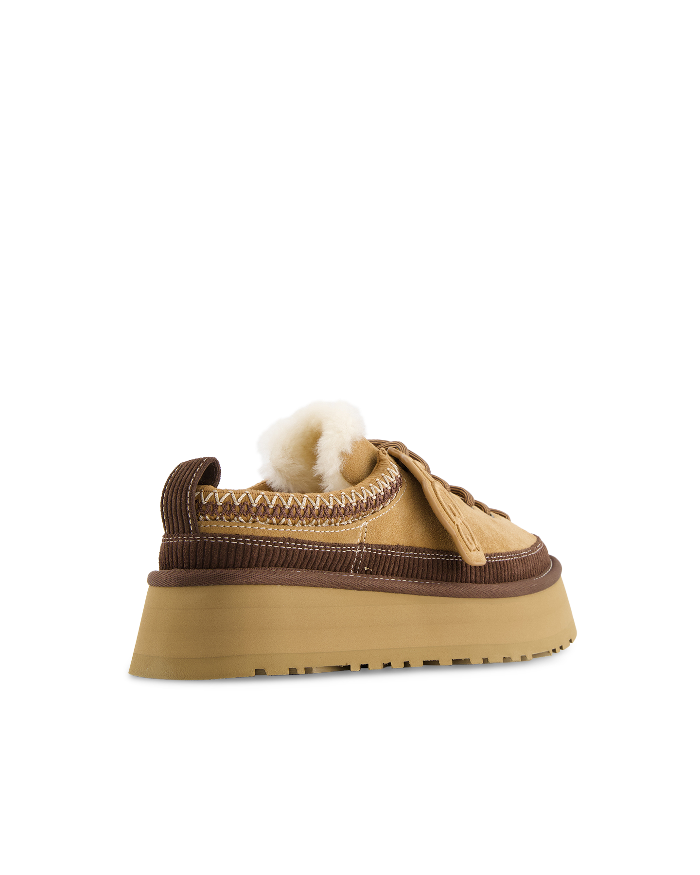 UGG W Heritage Lace Up Slipper BRUIN 4