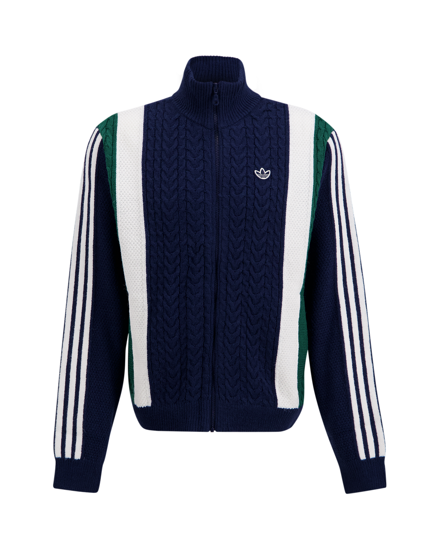 adidas Knitted Tracktop DONKERBLAUW 1