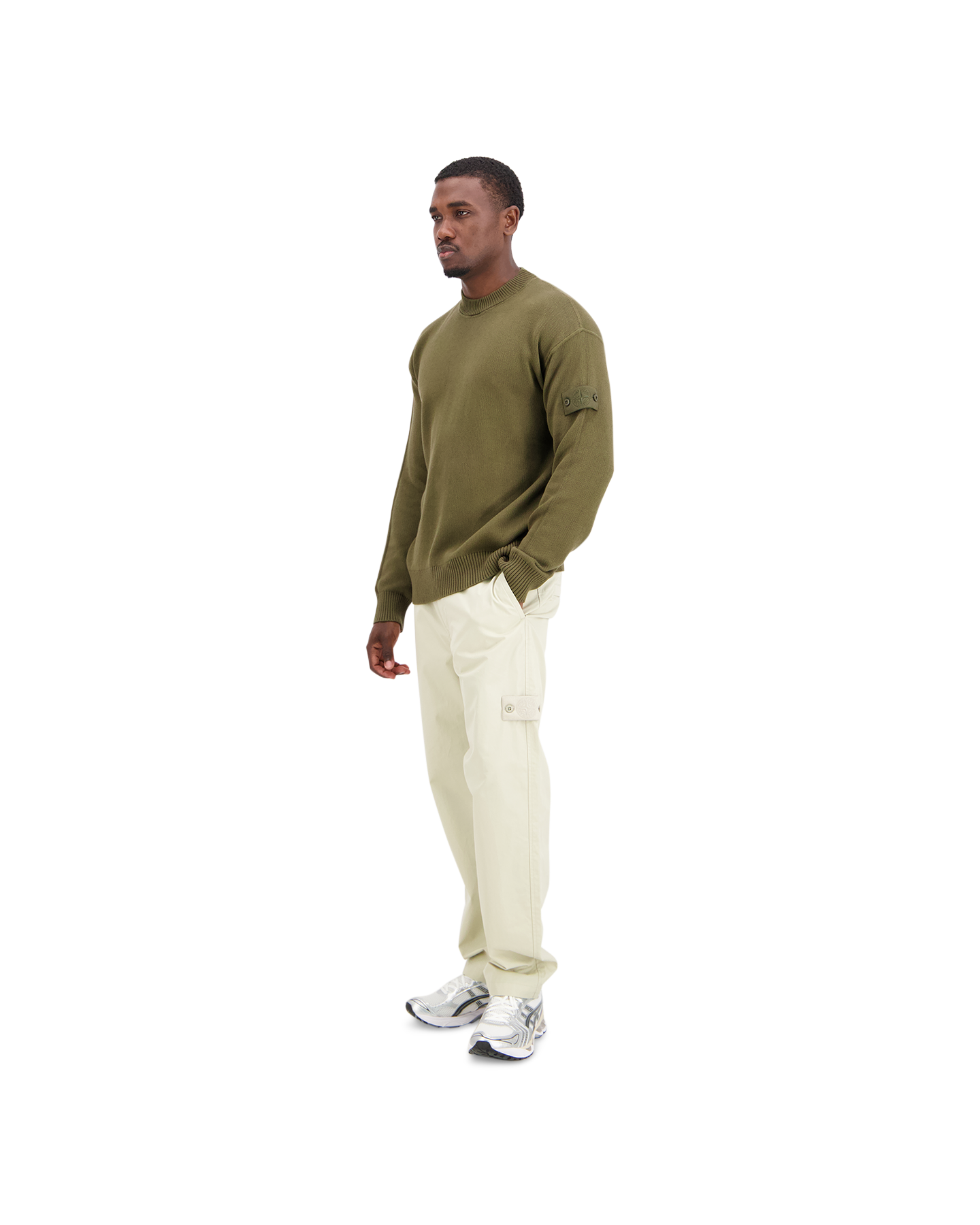 Stone Island 5100063 Sweater Ghost GROEN 3