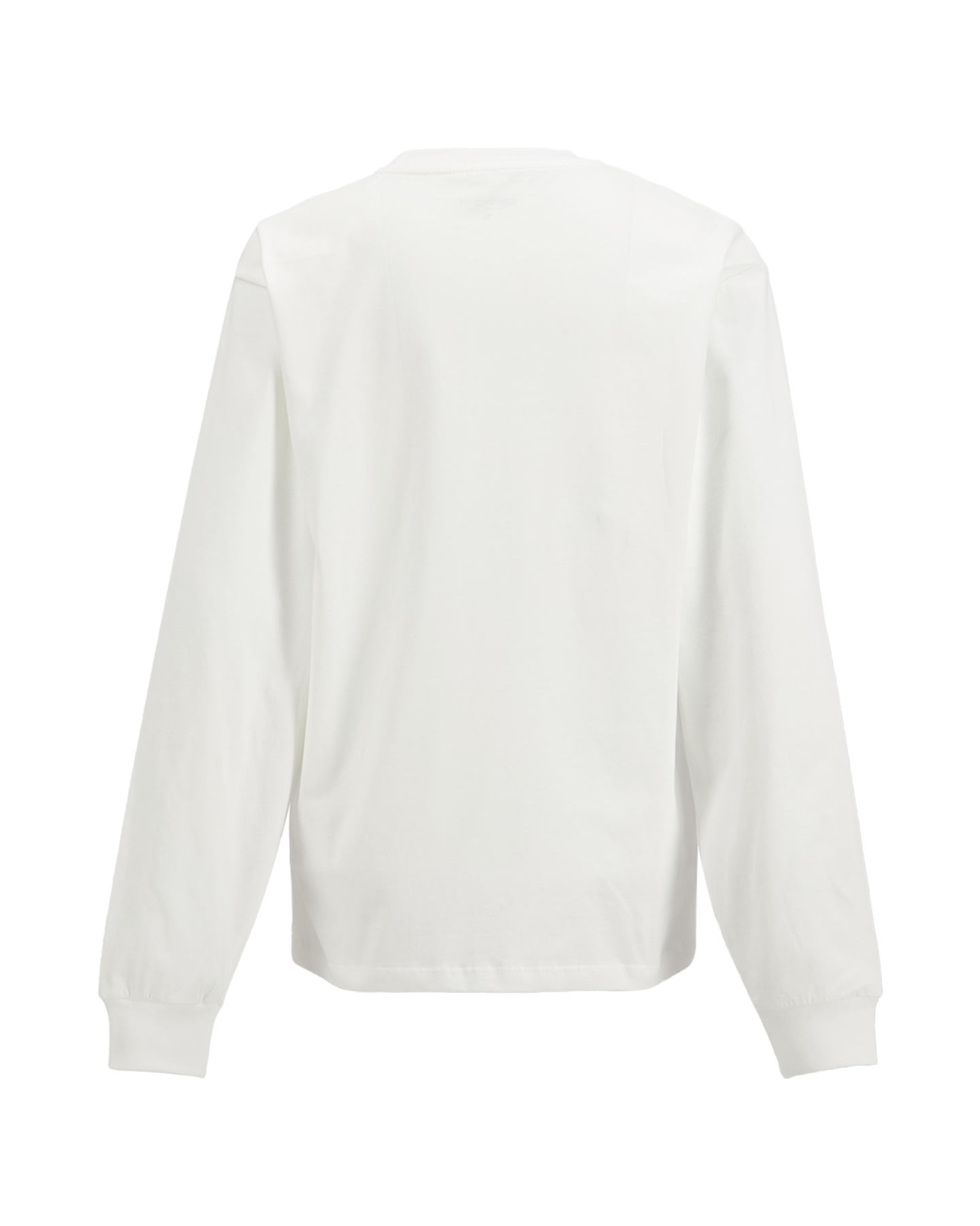Carhartt W' L/S Pocket Small Heart T Shirt WIT 2