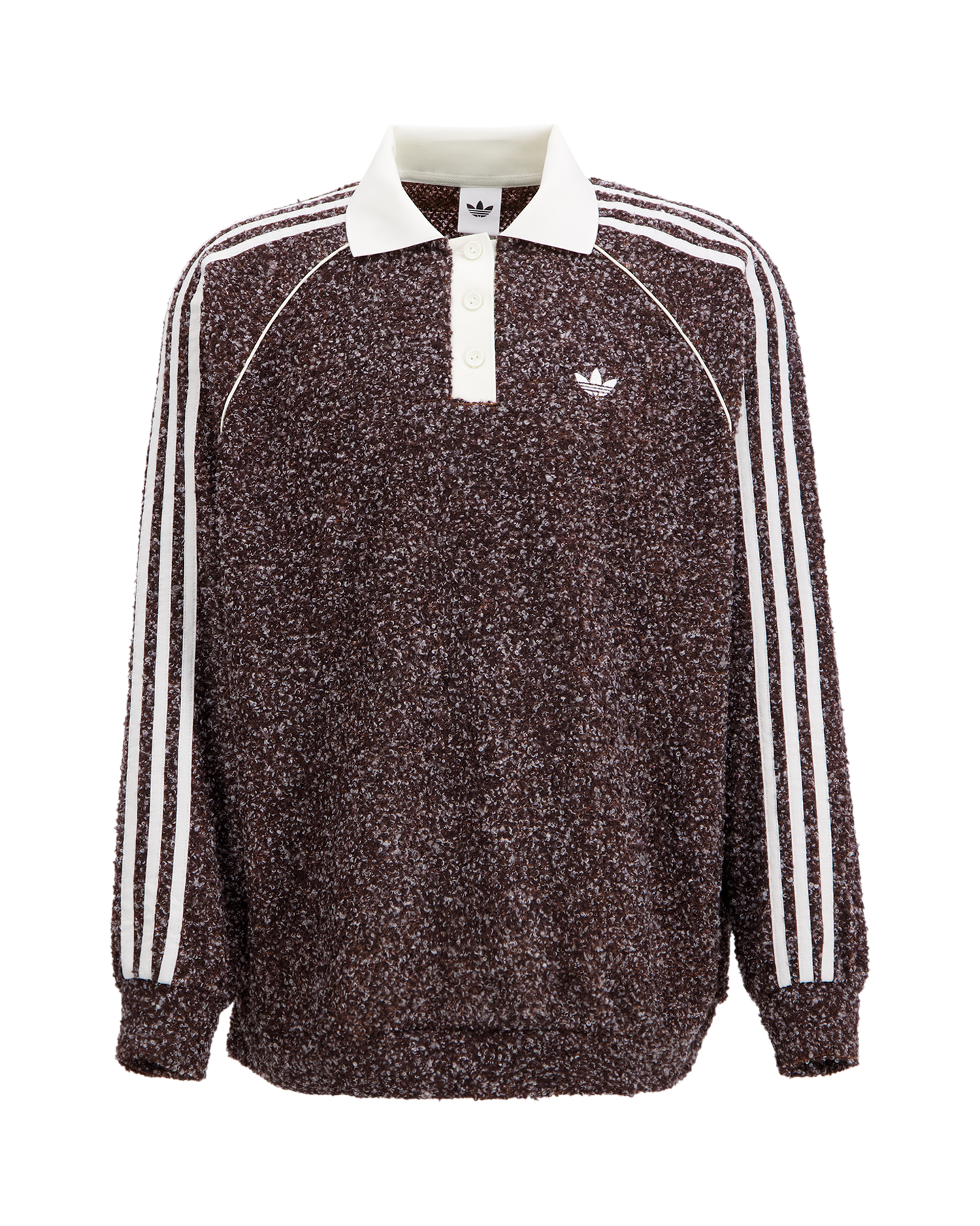 adidas Oversized Polo Crew DONKERBRUIN 1