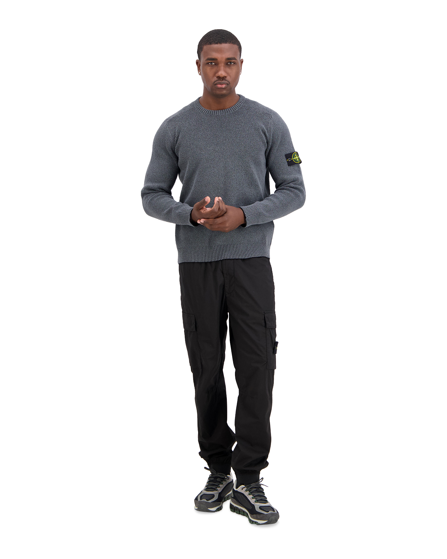 Stone Island S0N12 Knitwear Trui GRIJS 3