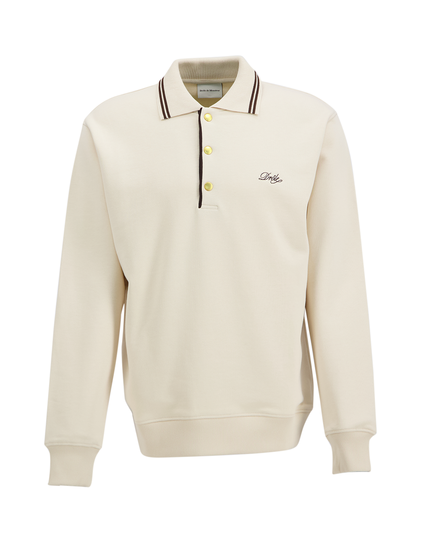 Drole de Monsieur Drole Polo BEIGE 1