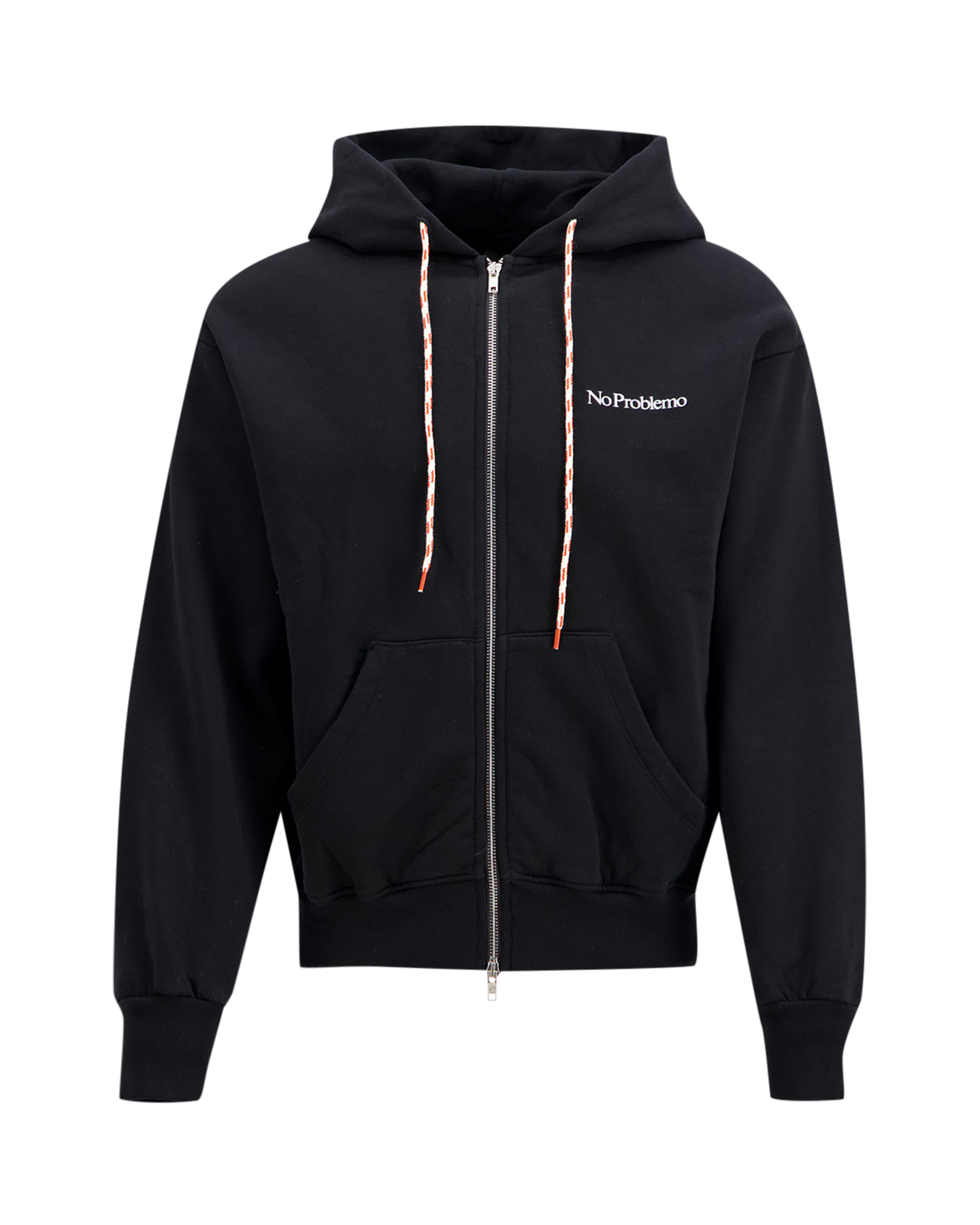 No Problemo Mini Problemo Zip Hoodie ZWART 1