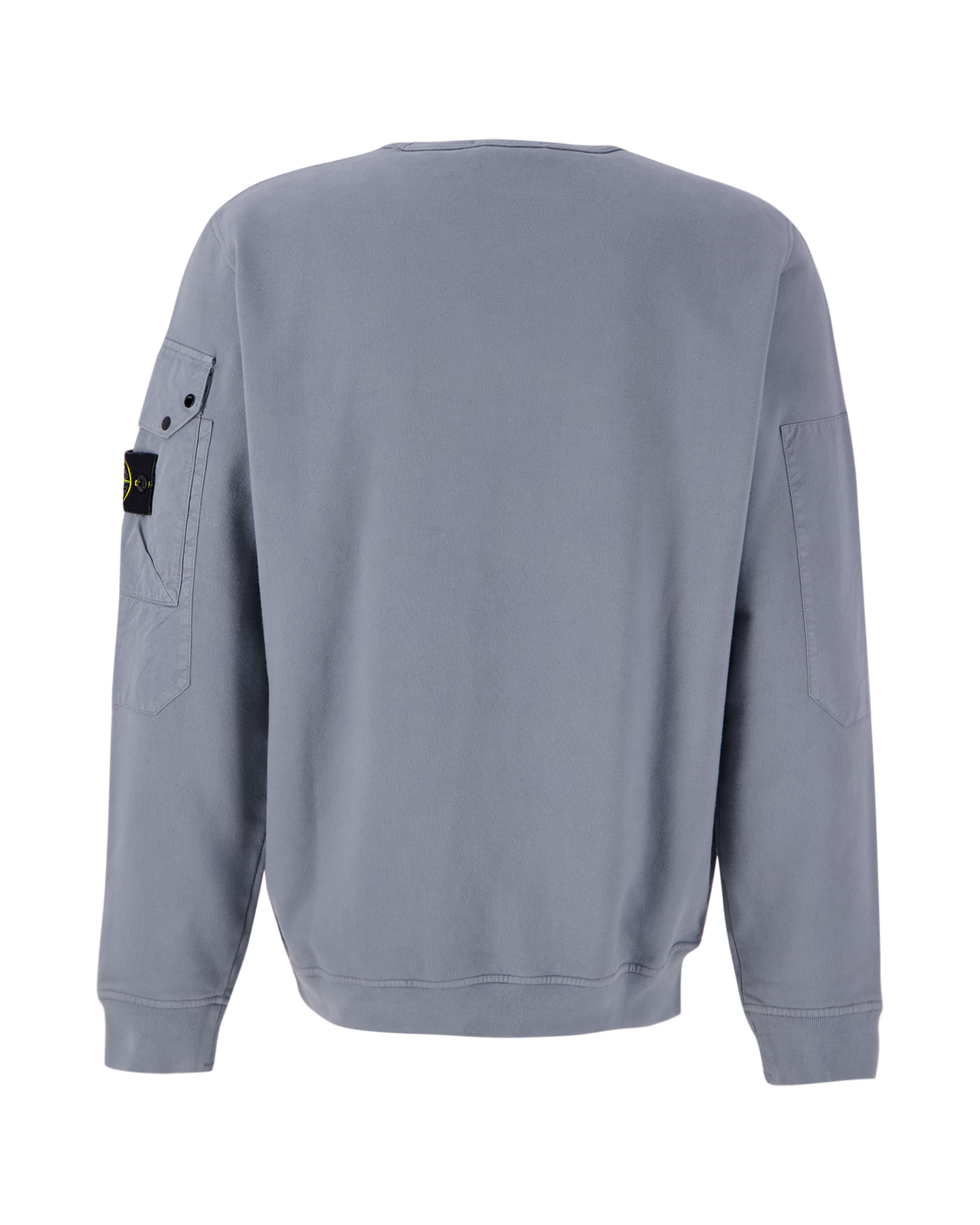 Stone Island 63920 Brushed Cotton Fleece  Sweatshirt GROEN 2