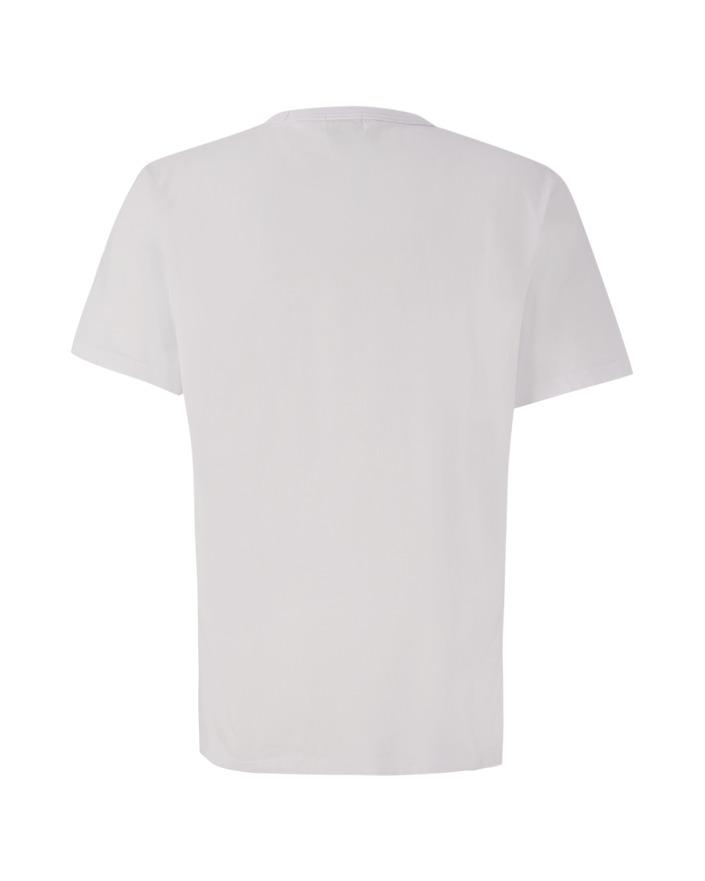 Woolrich Navy Logo T-Shirt WIT 2
