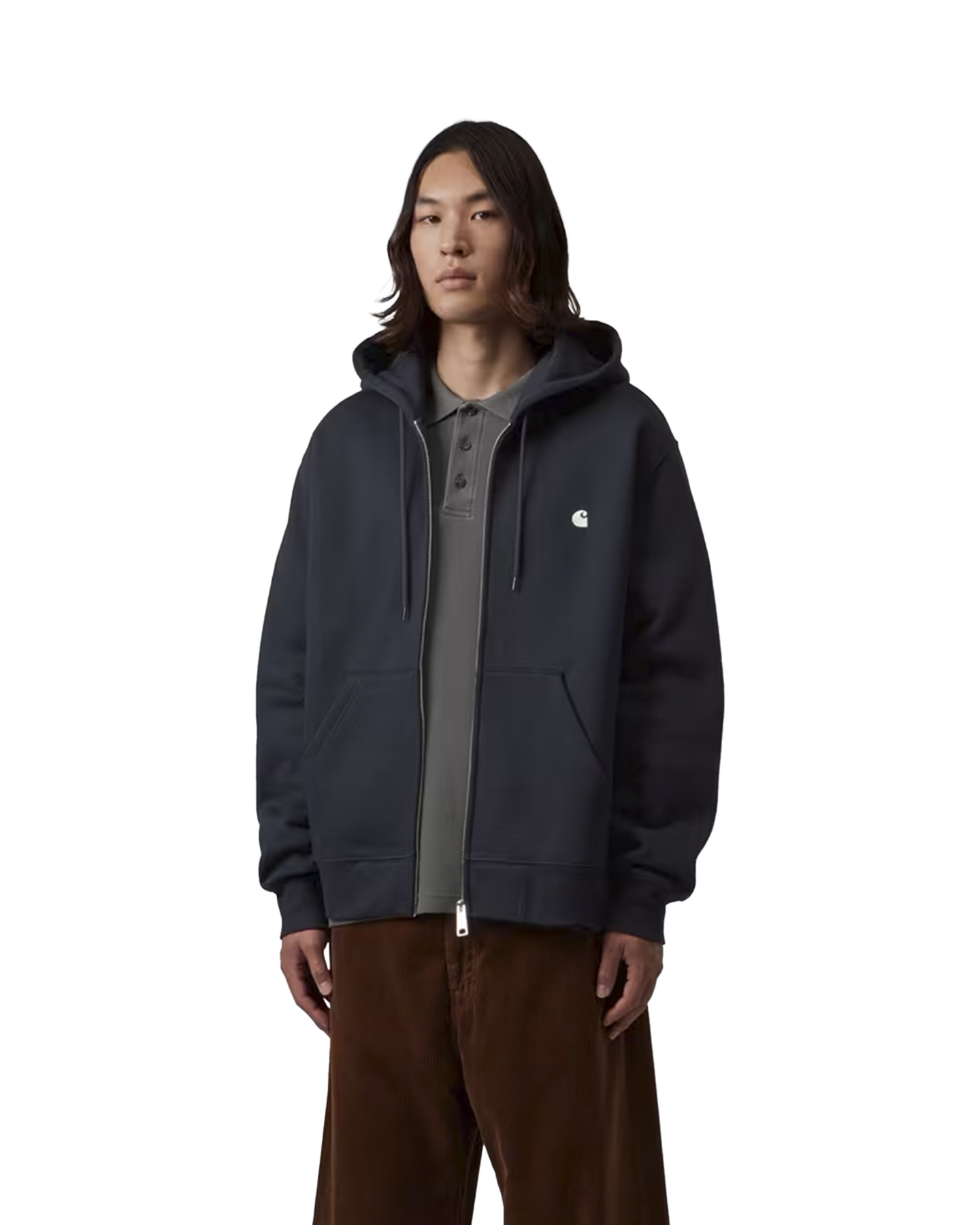 Carhartt Hooded Mack Jacket DONKERBLAUW 3