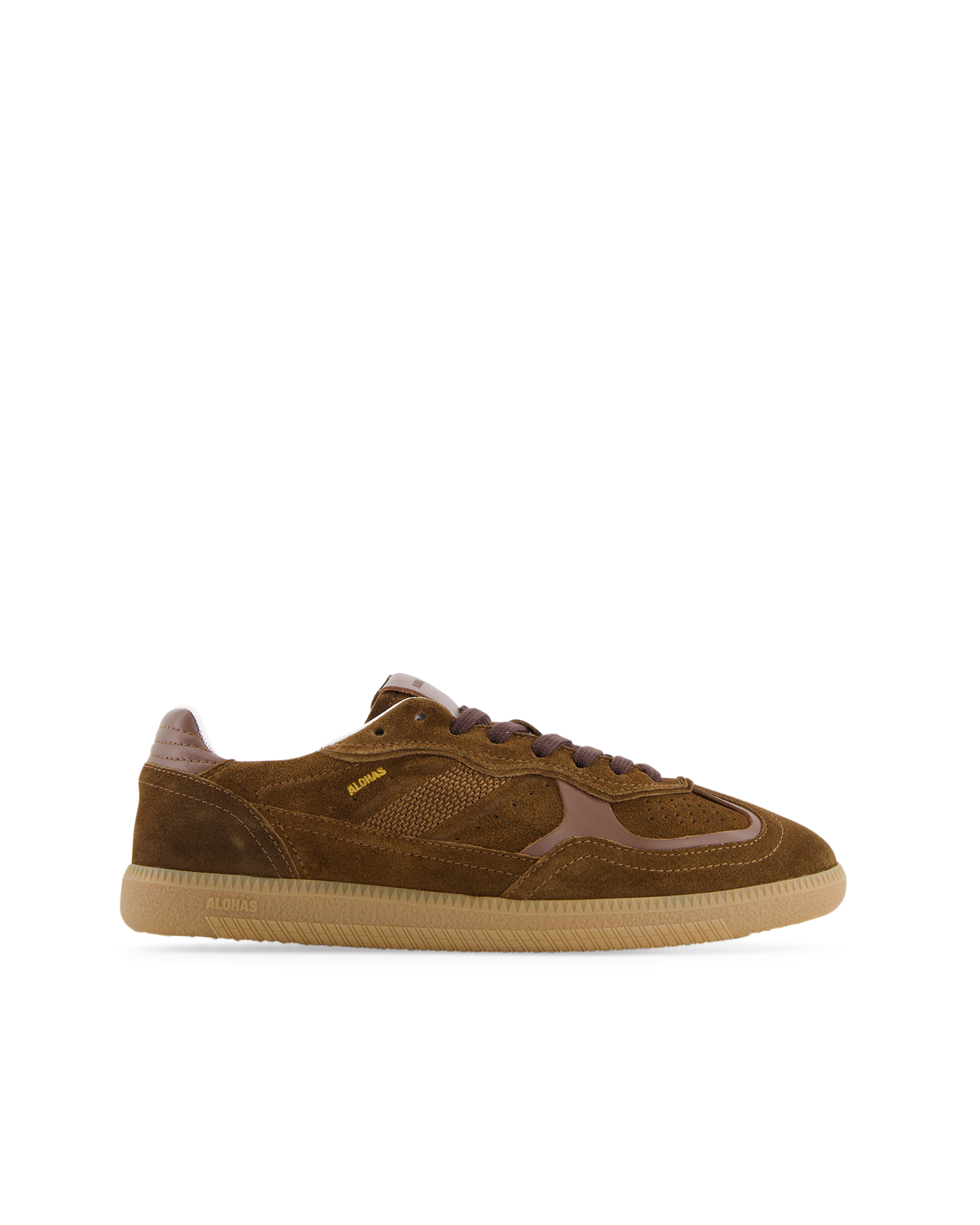 Alohas Tb.490 Rife Chocolate Brown Leather Sneakers BRUIN 1