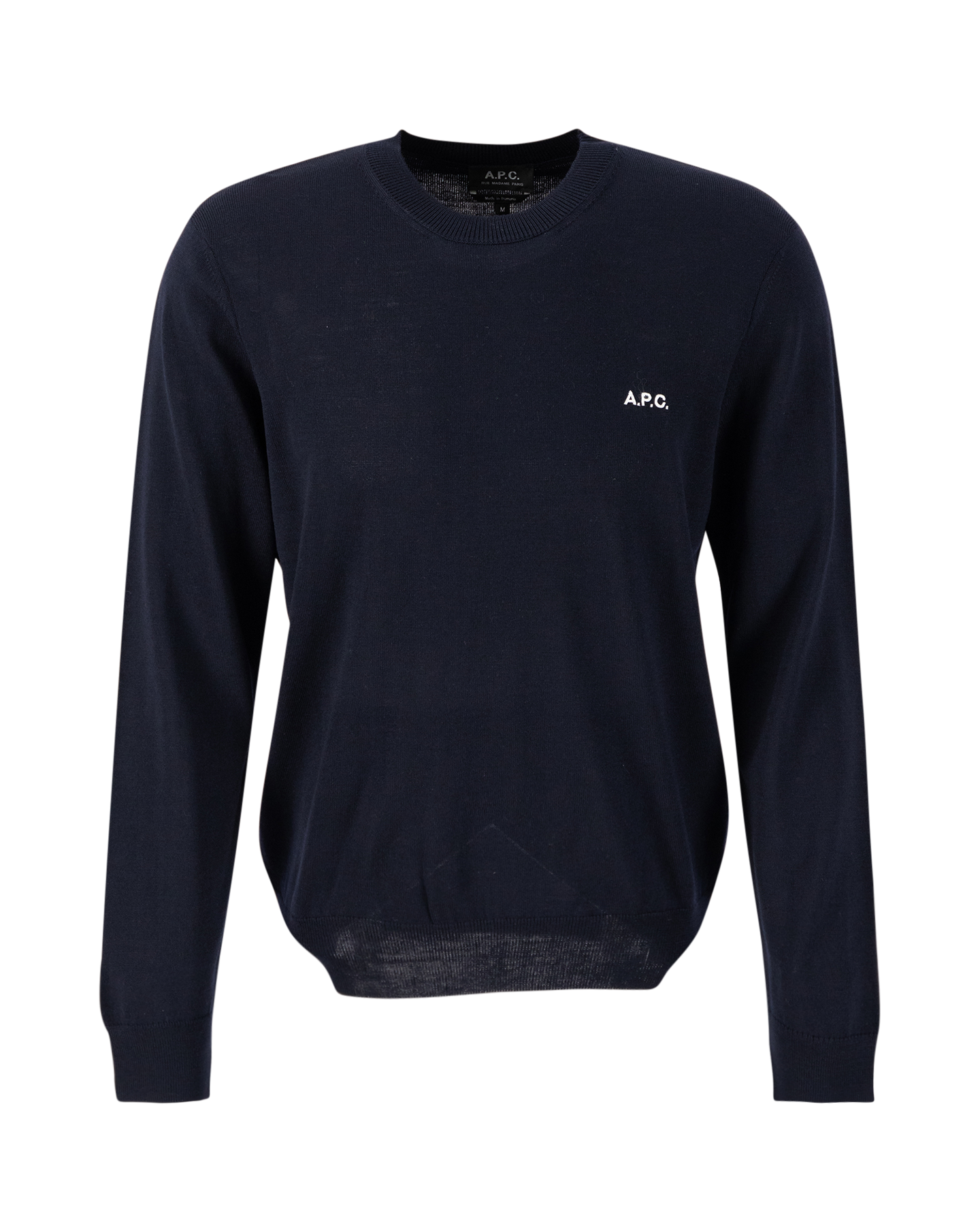 A.P.C. Pull Axel Donkerblauw | Coef Men