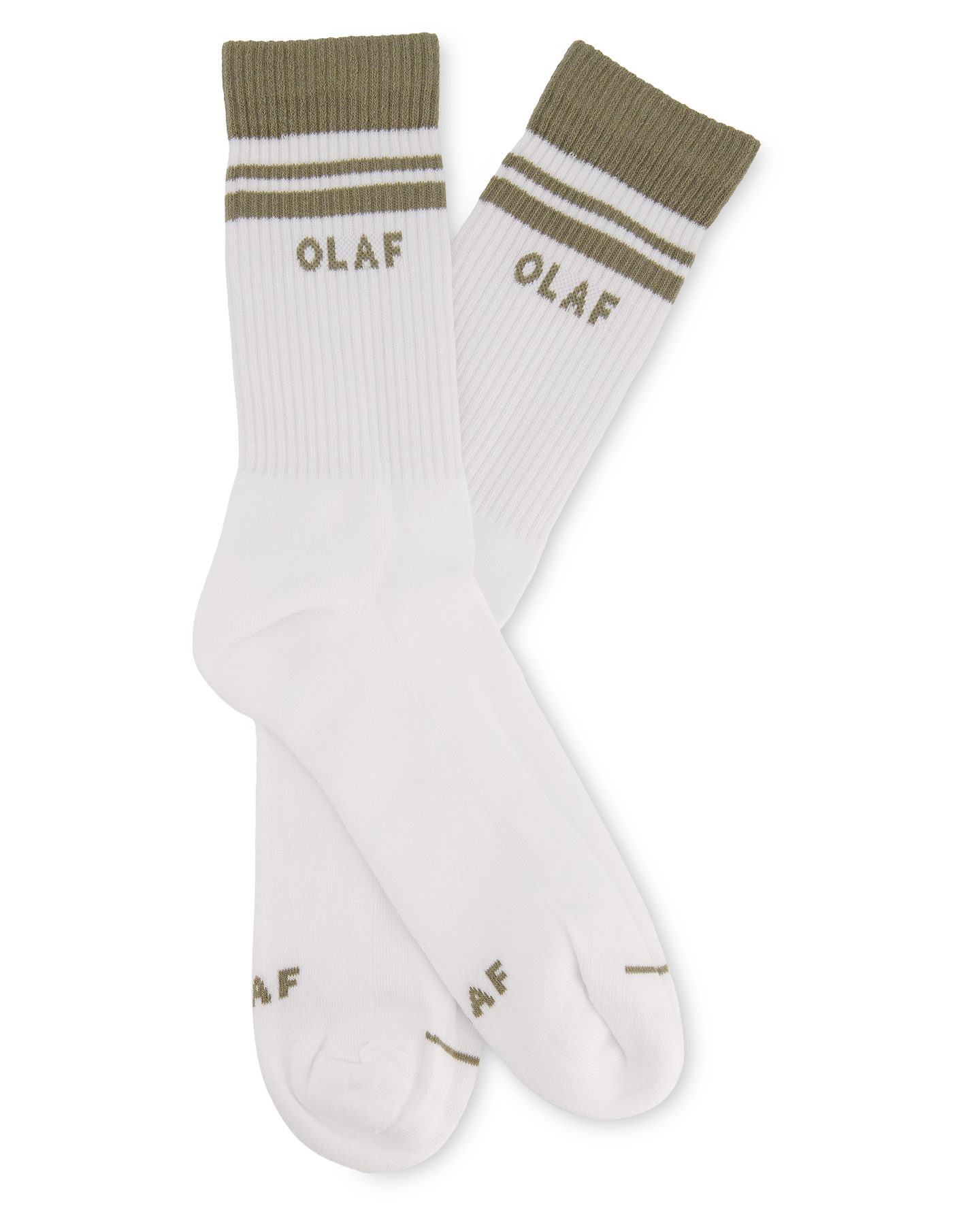 OLAF Stripe Varsity Socks WIT 4