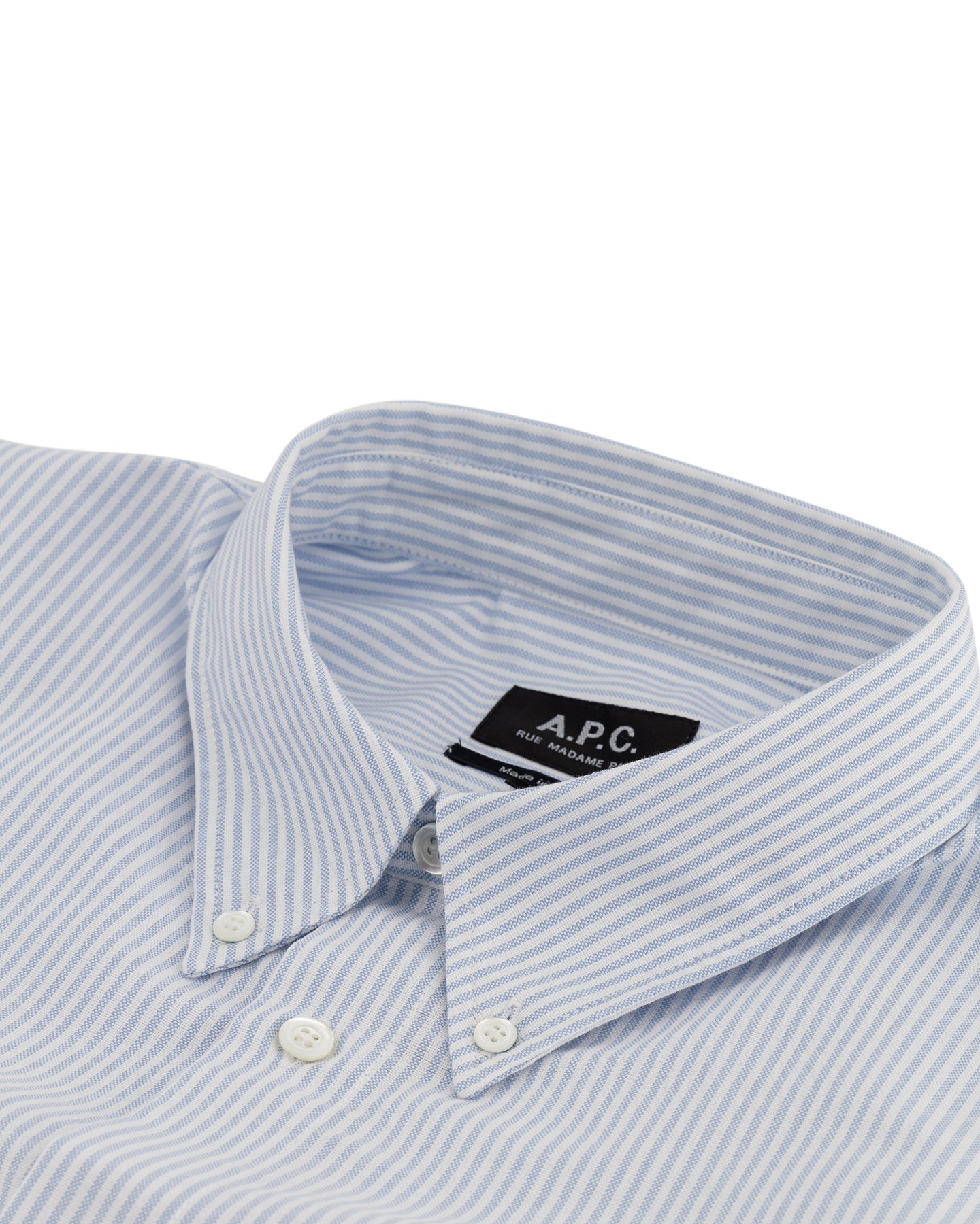 A.P.C. Chemise Greg Blauw | Coef Men