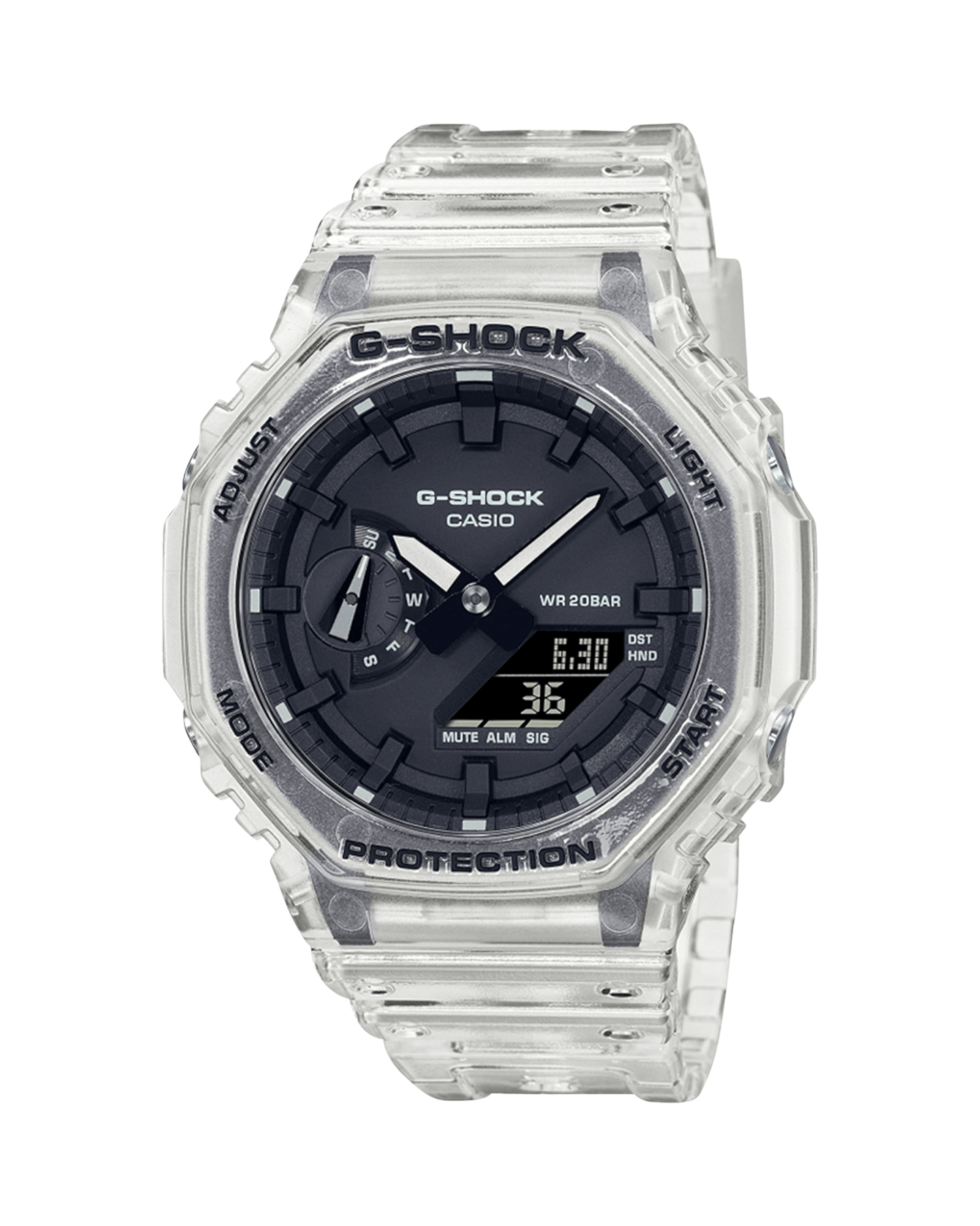 G-Shock GS GA-2100SKE-7AER WIT 0