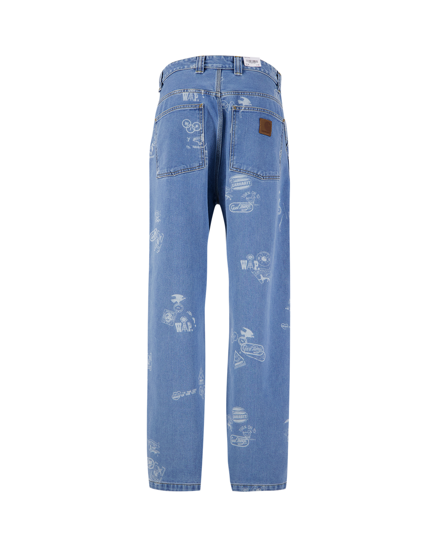 Carhartt WIP Stamp Pant BLAUW 2