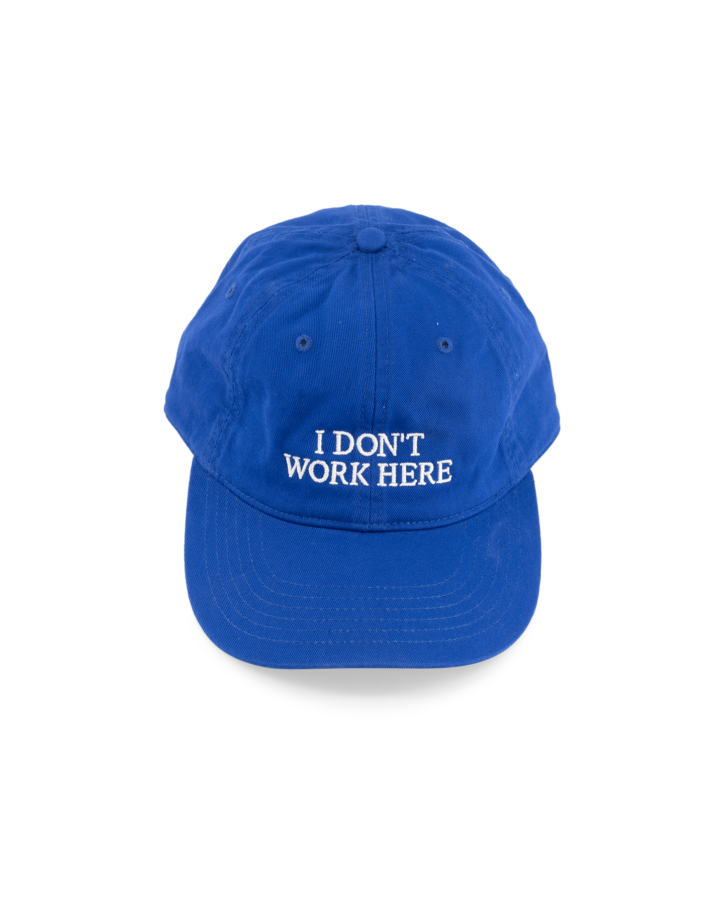 IDEA Sorry I Don't Work Here Blue 1