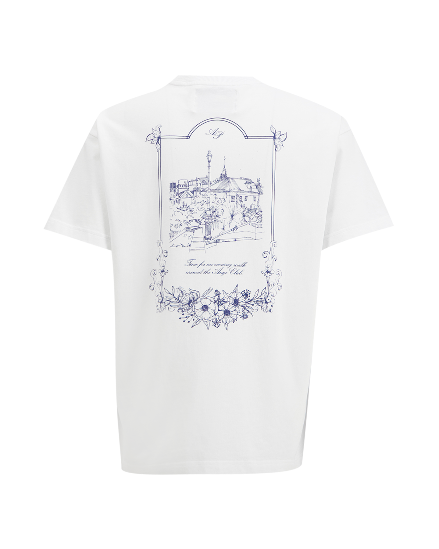 Ange Projects Nightwalk T Shirt WIT 1