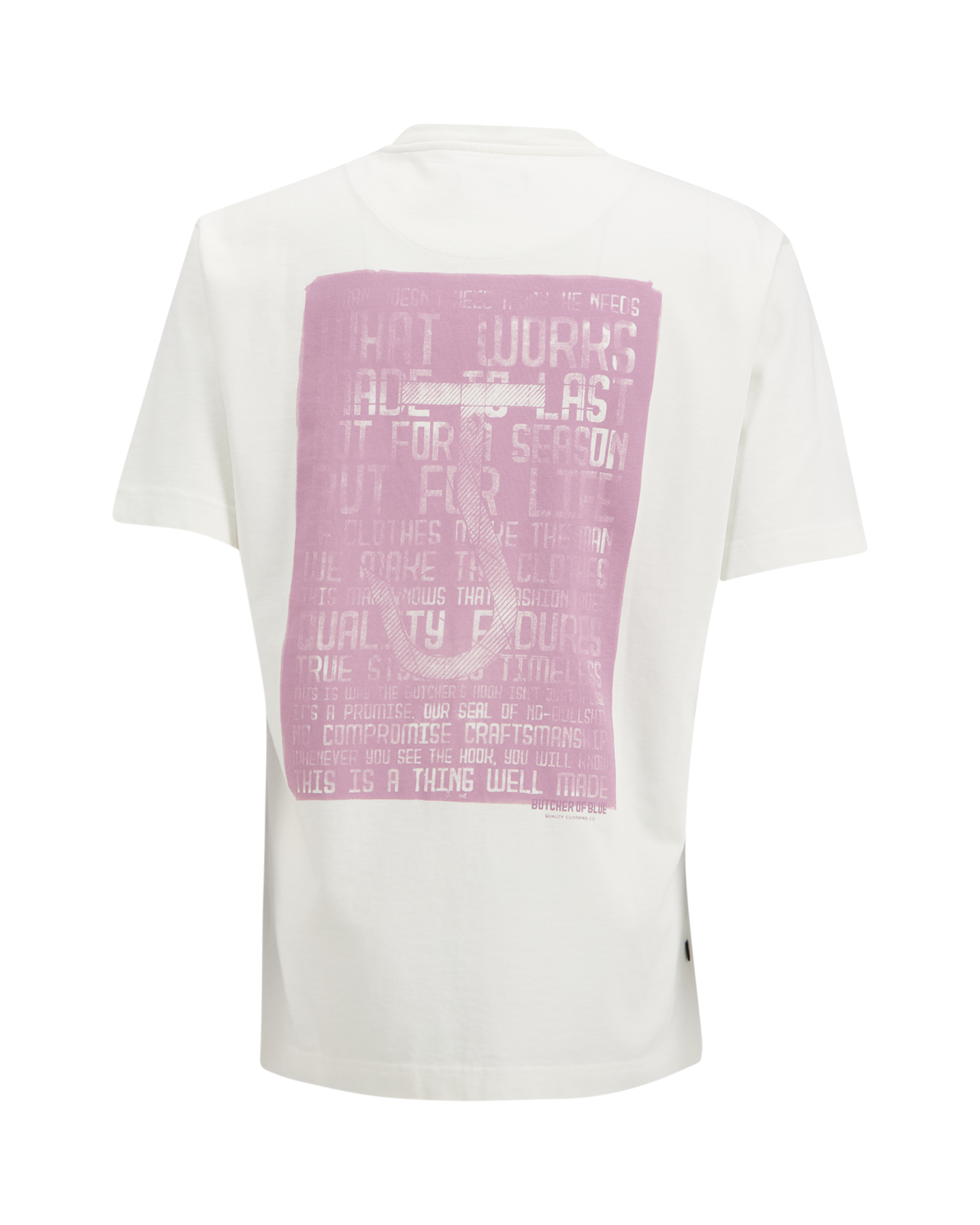 Butcher of Blue Manifest Loose Tee WIT 1