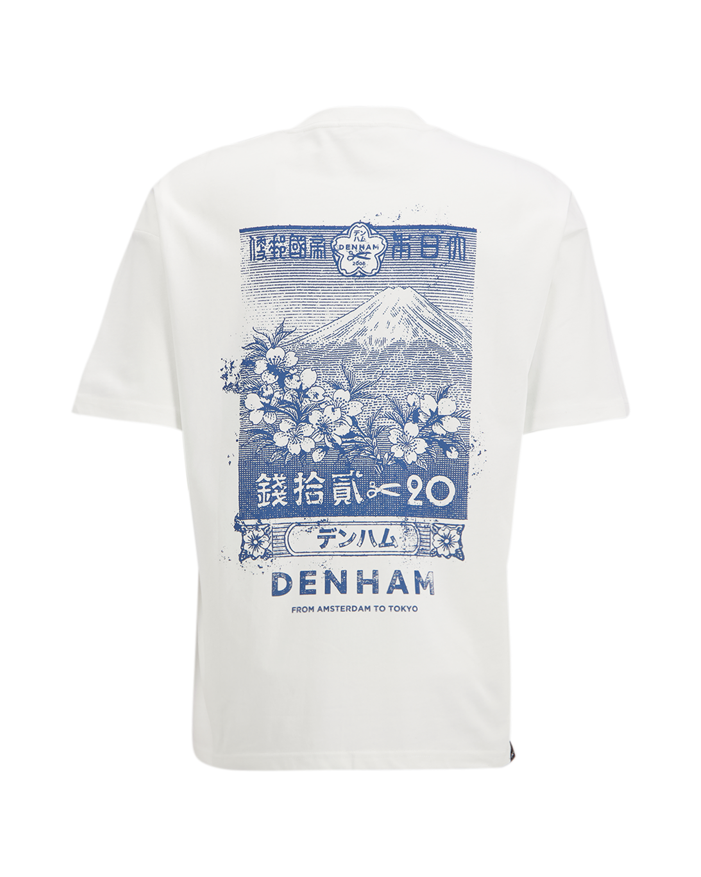 Denham Himari Ss Tee WIT 1