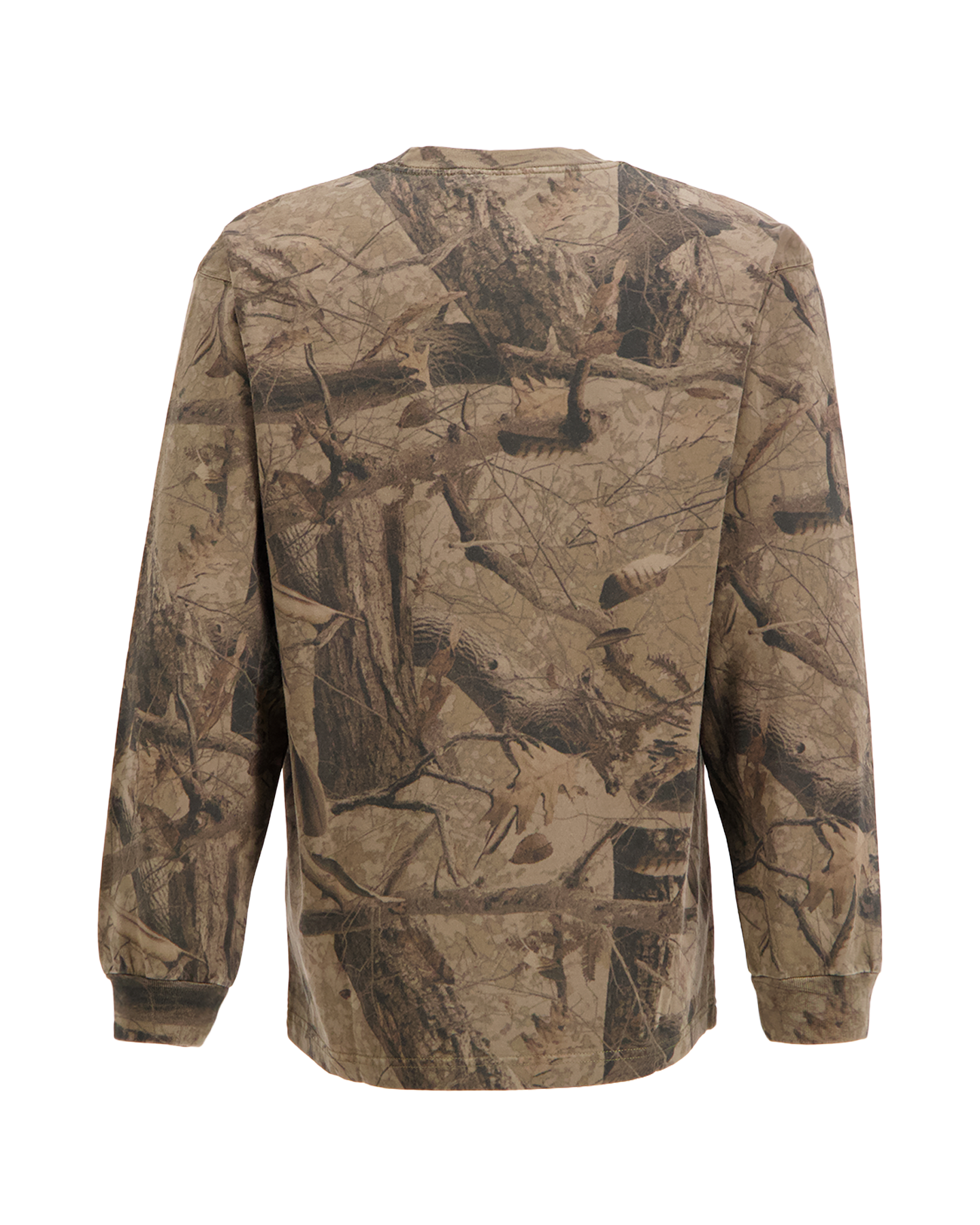 Carhartt L/S Feather Tree T Shirt GROEN 2
