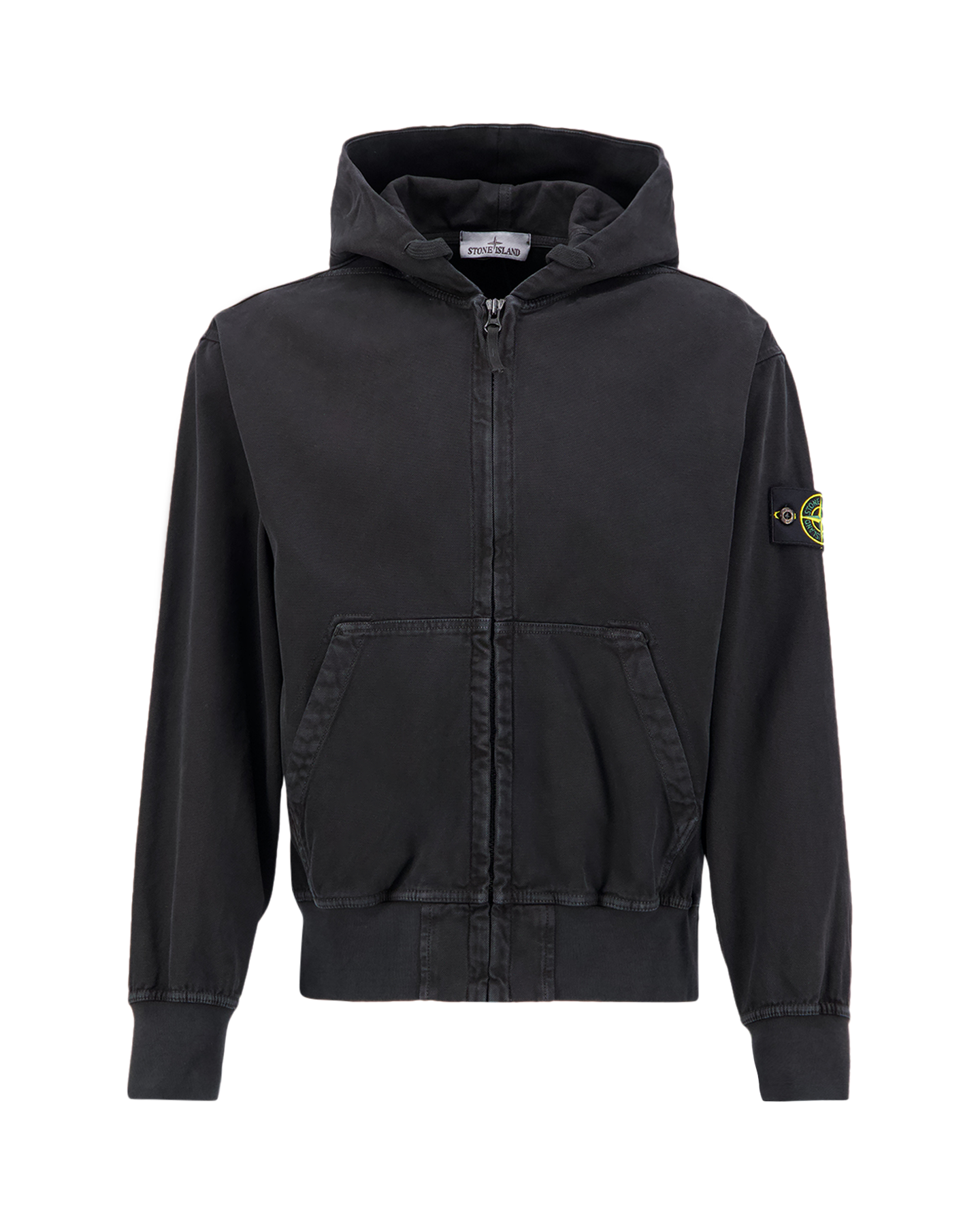 Stone Island S0184 Vest Capuchon ZWART 1