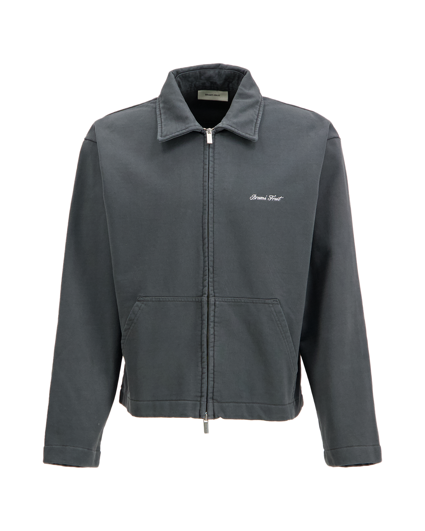 Brams Fruit Script Logo Full Zip Sweat ZWART 1