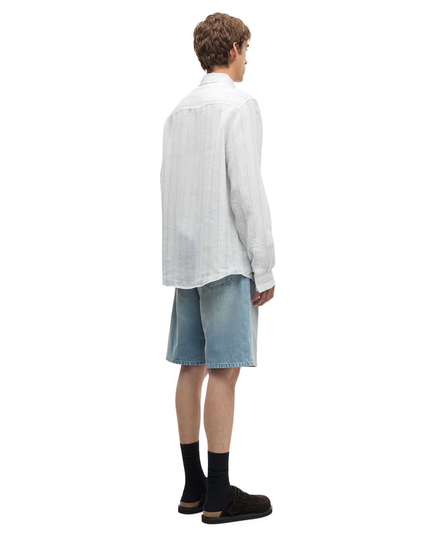 Samsøe Samsøe Saryan J Shirt 16047 LICHTBLAUW 4