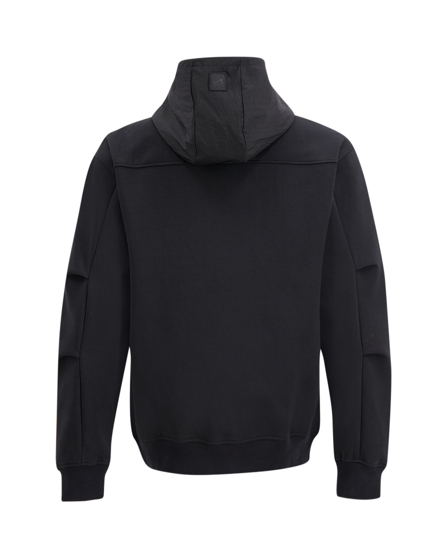 Cesar Equipment Ferryside Half Zip Scuba Hoodie ZWART 3