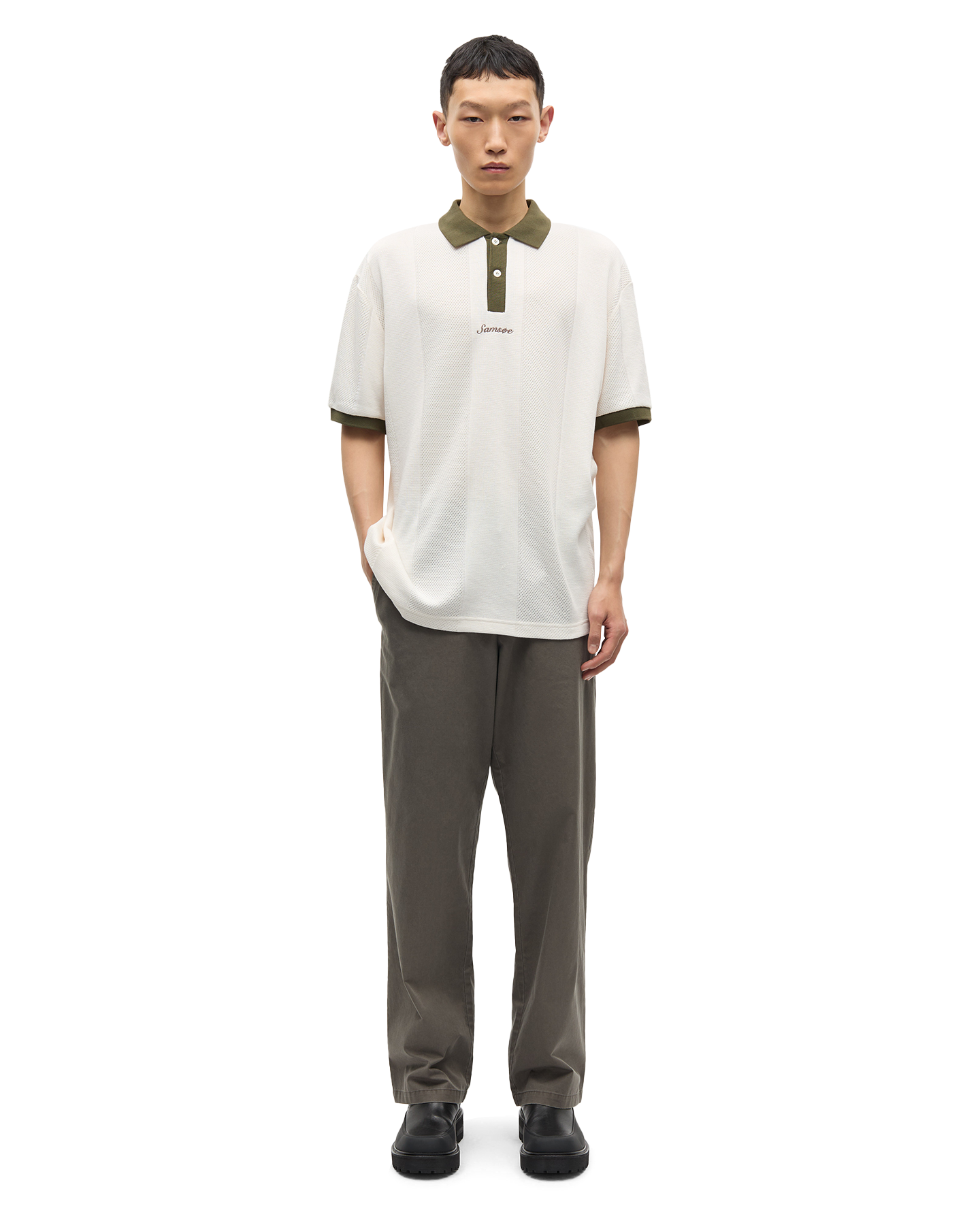 Samsøe Samsøe Sanoah Flex Trousers 15717 ANTHRACIET 3