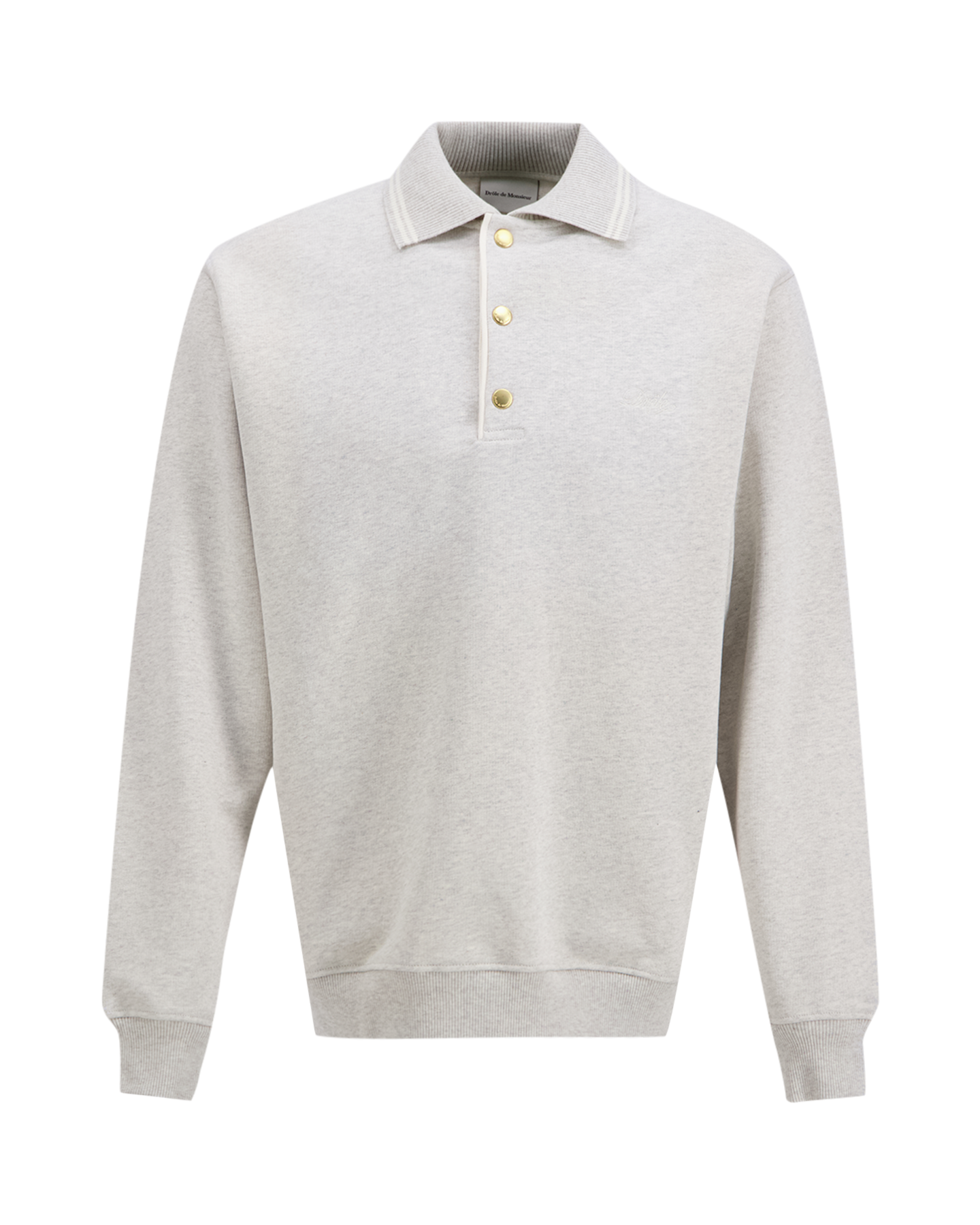 Drole de Monsieur Le Polo Drôle GRIJS 1