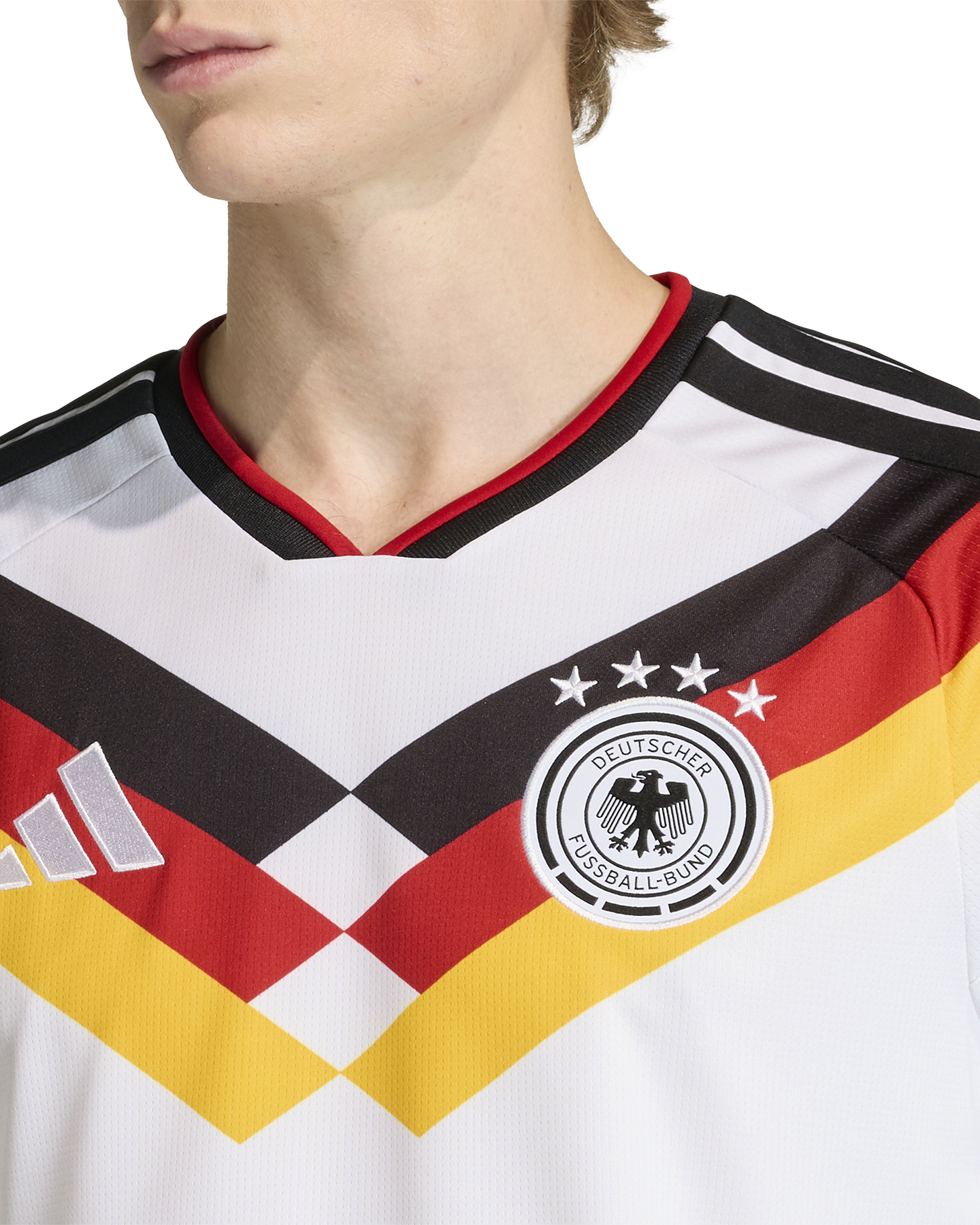adidas Germany Jersey 26 Home WIT 5