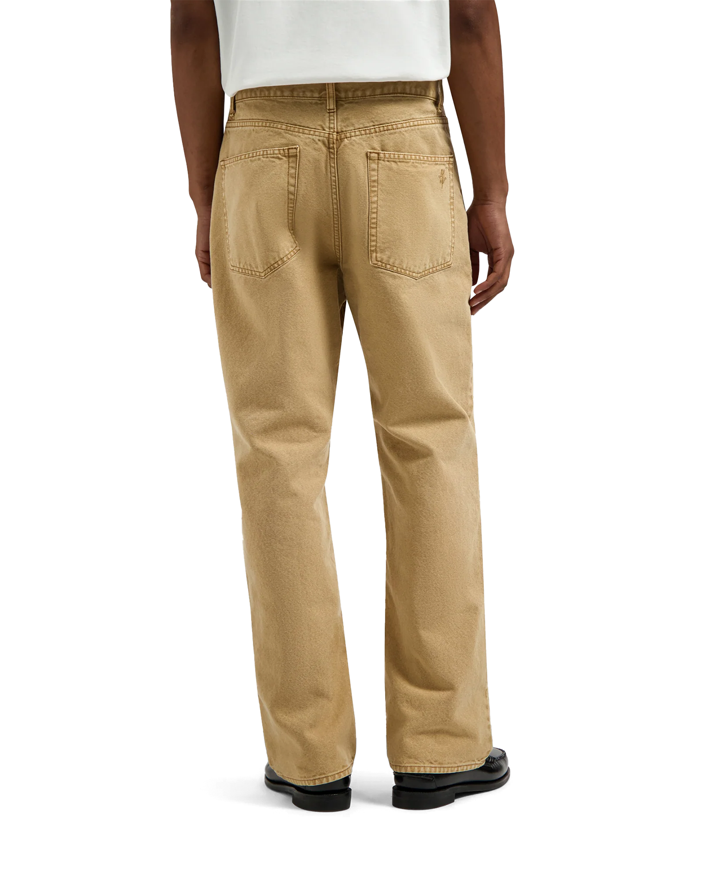OLAF Regular Washed Canvas Pant LICHTBRUIN 4