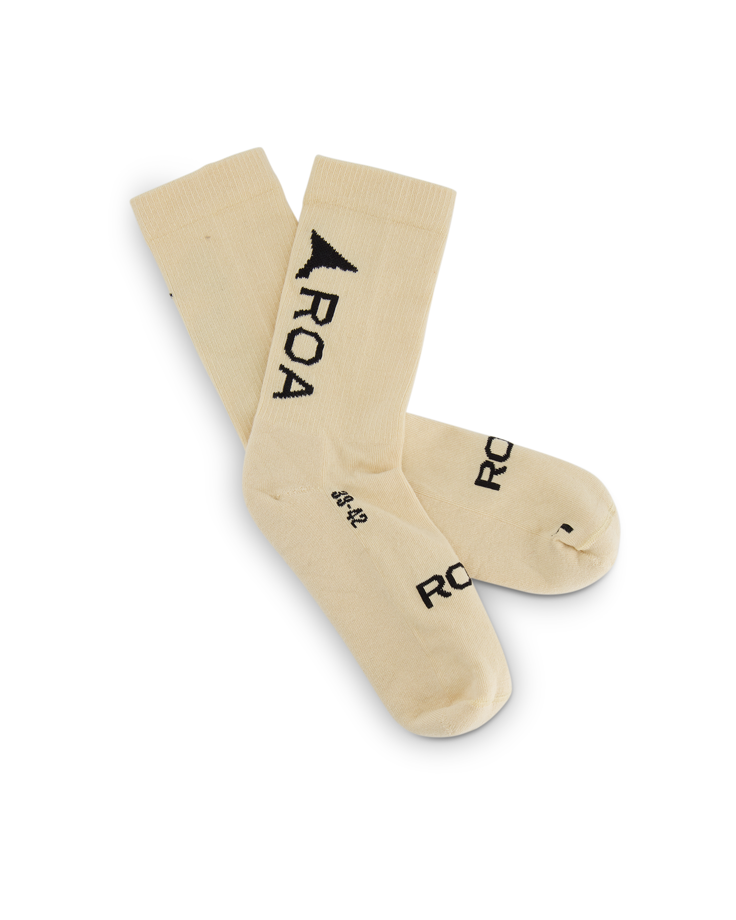 Roa Hiking Logo Socks BEIGE 2