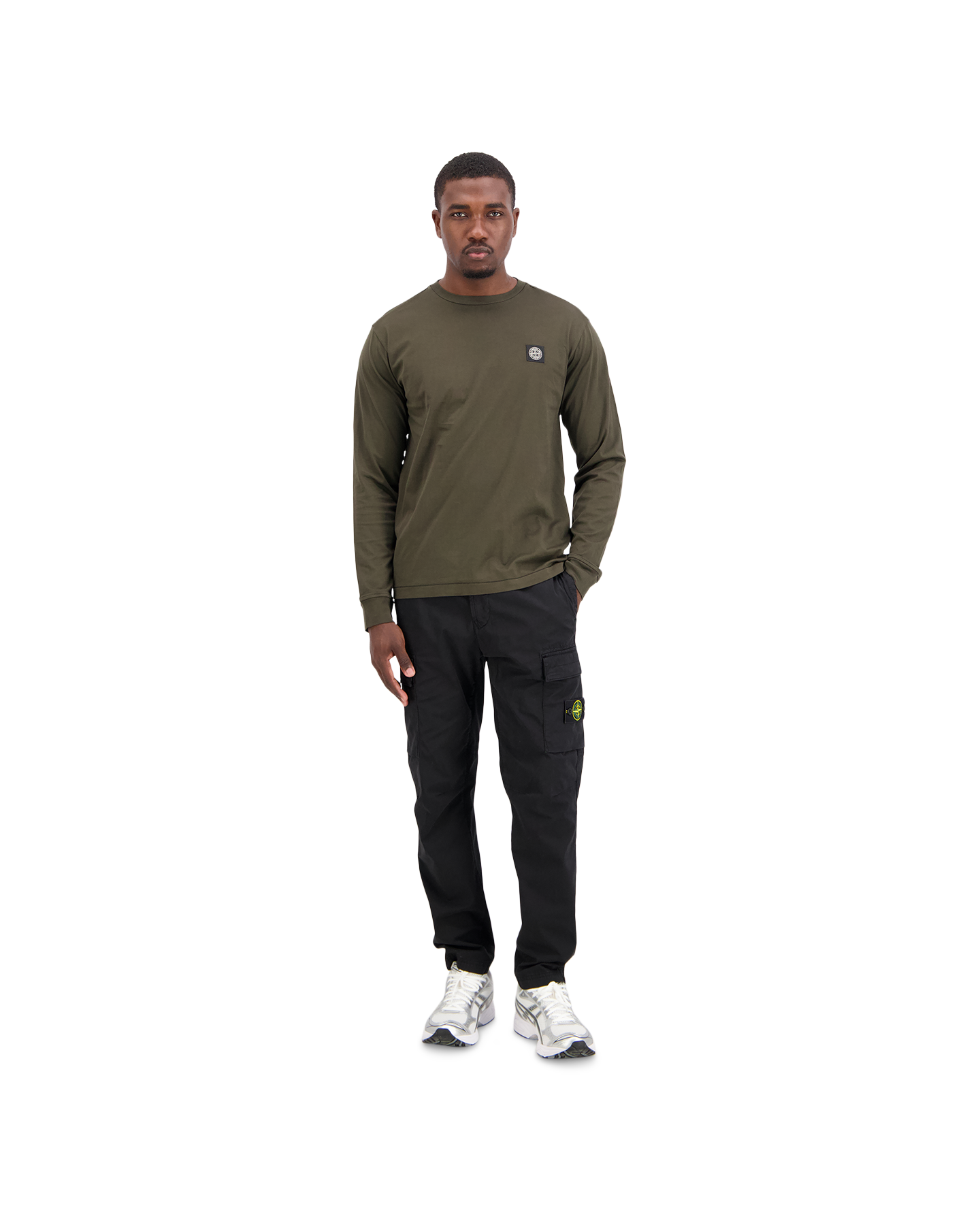 Stone Island 2100031 T Shirt Ls ANTHRACIET 3