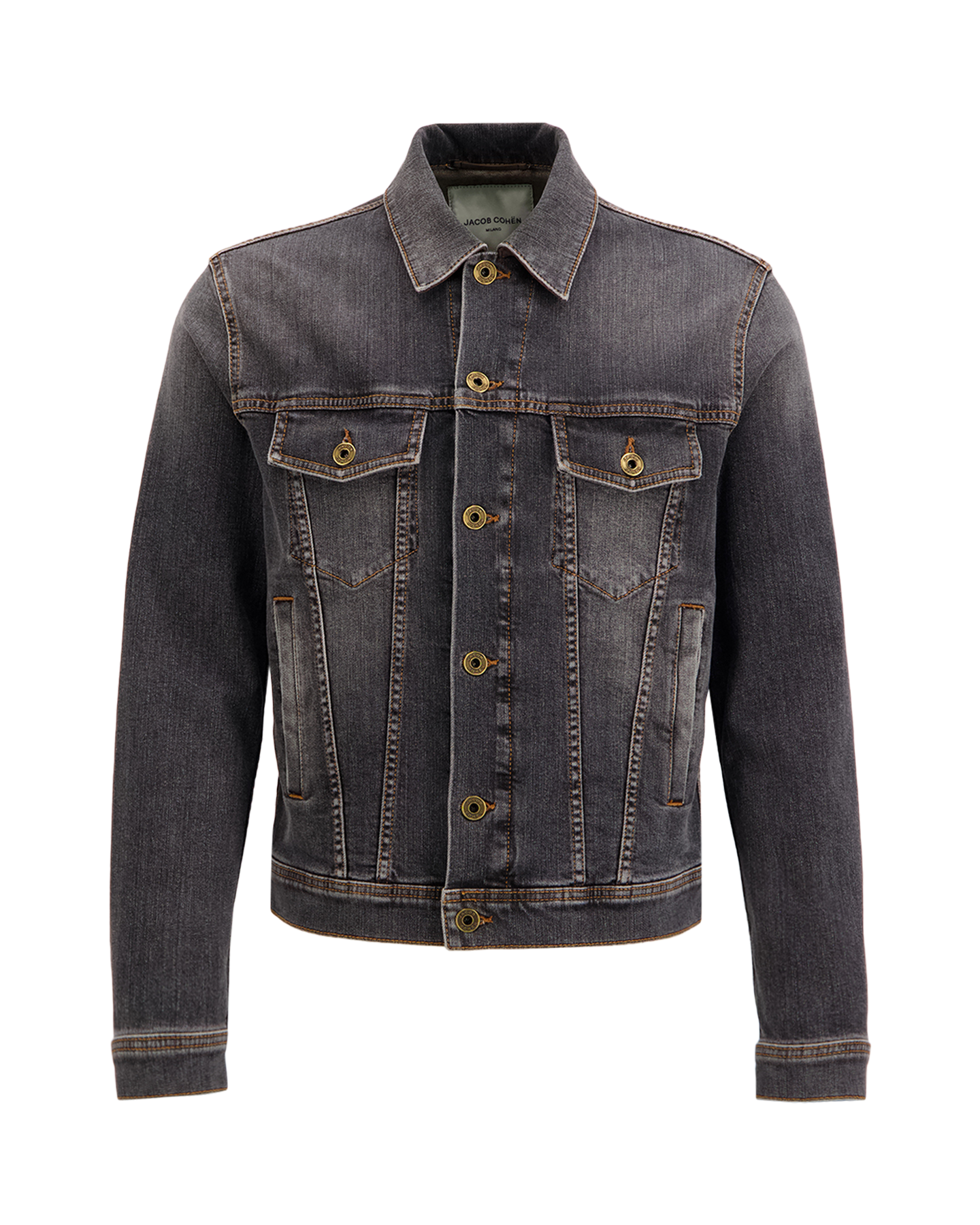 Jacob Cohen Giubbino Trucker S4361 800D GRIJS 1
