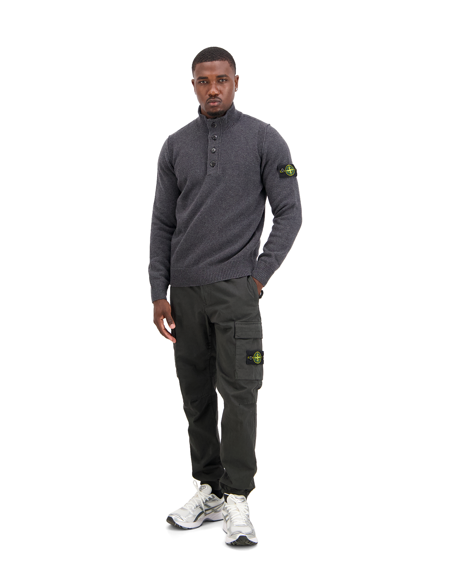Stone Island 5100040 Polo Ls ANTHRACIET 3