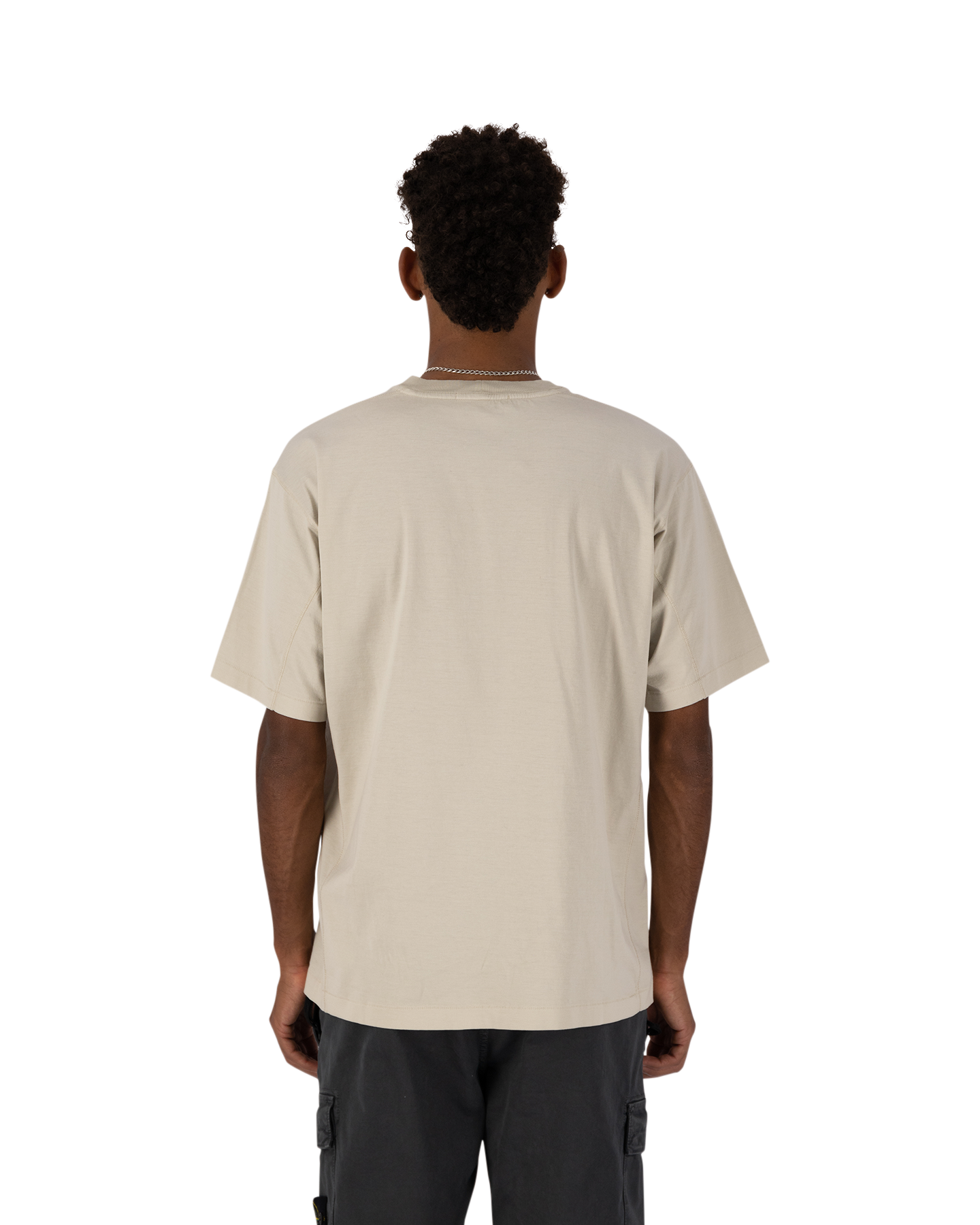Stone Island 203G3 Mercerized Cotton Jersey Stellina T-Shirt BEIGE 5