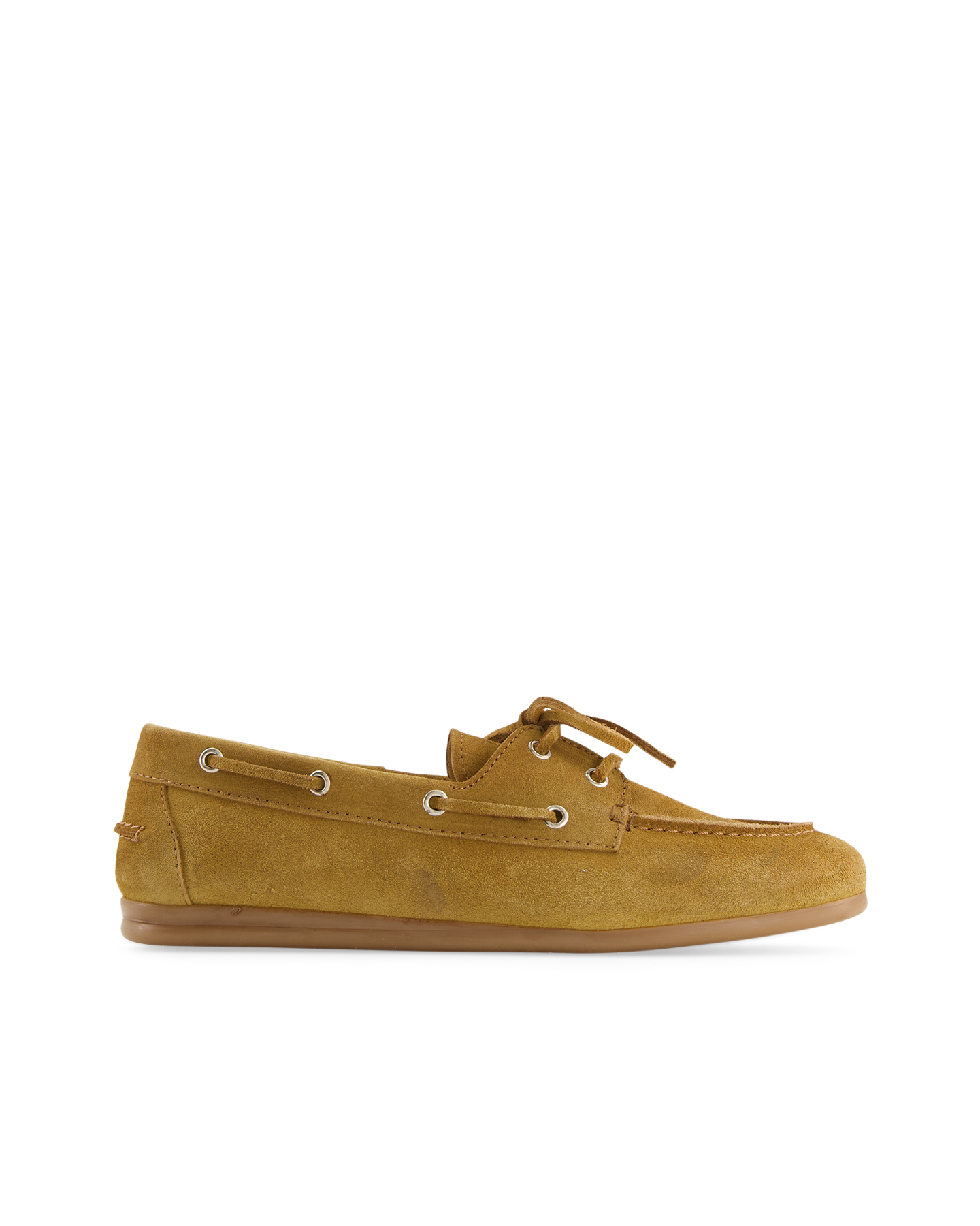 Posa Boat Loafer Brushed - Suede BRUIN 1