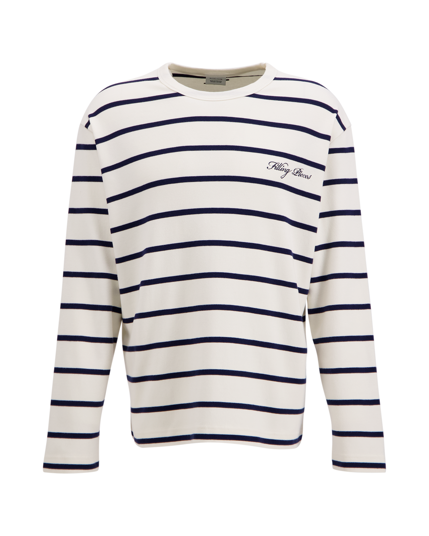 Filling Pieces Longsleeve Striped WIT 1