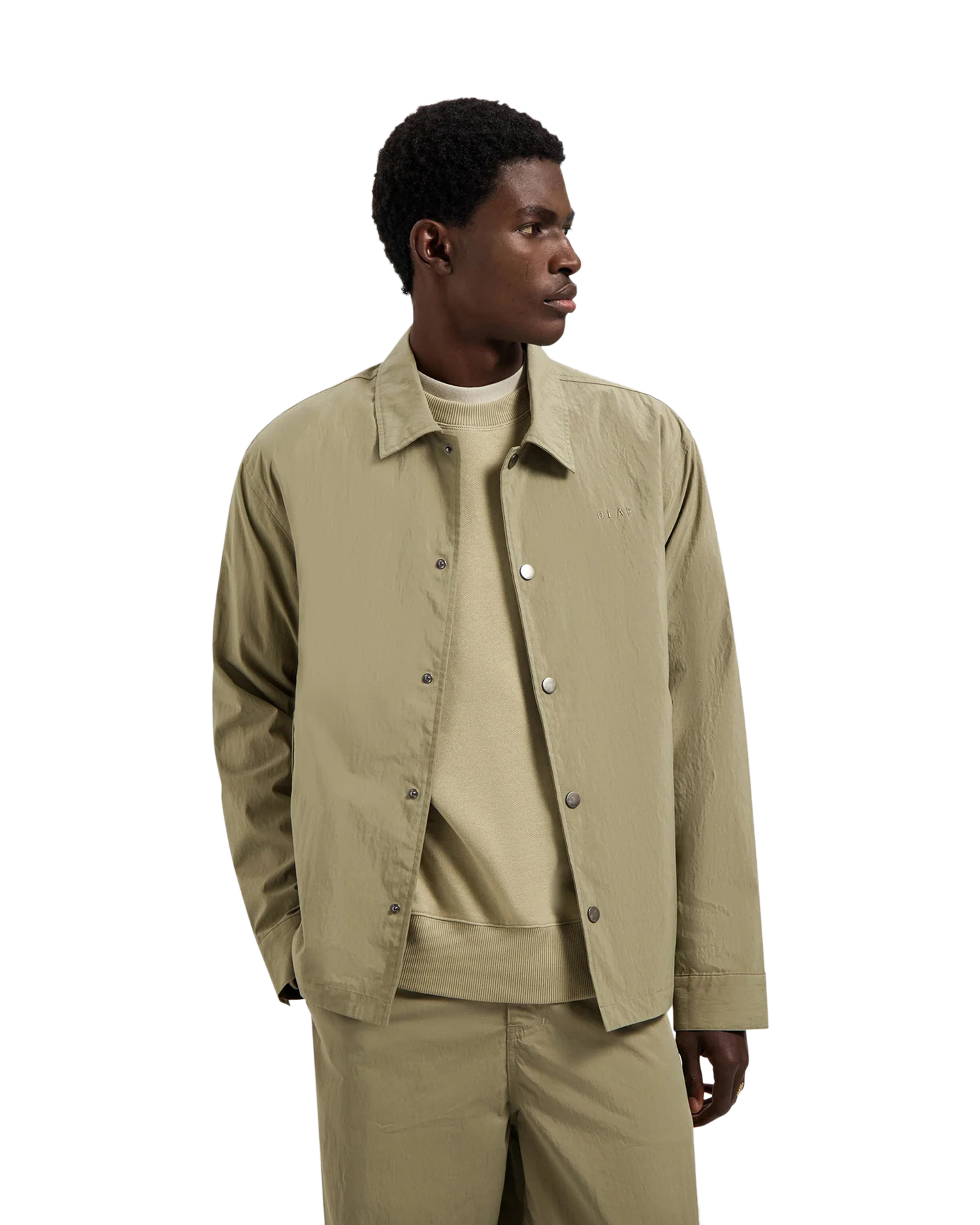 OLAF Workwear Coach Jacket LICHTBRUIN 3