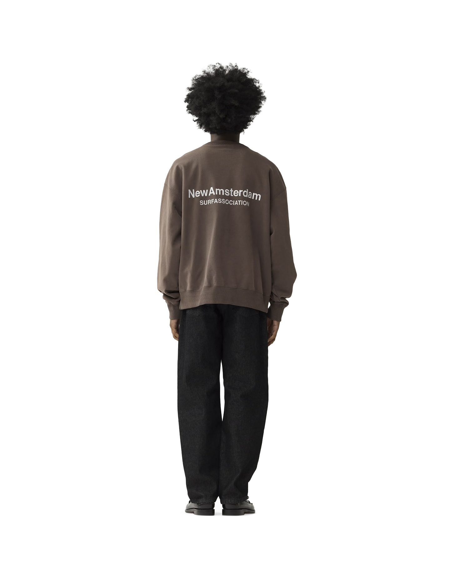 New Amsterdam Surf Association Logo Crewneck BRUIN 3