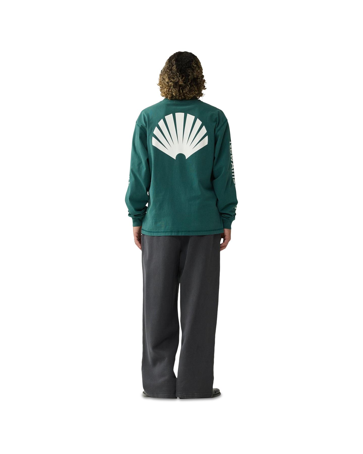 New Amsterdam Surf Association Logo Longsleeve Bottle GROEN 3