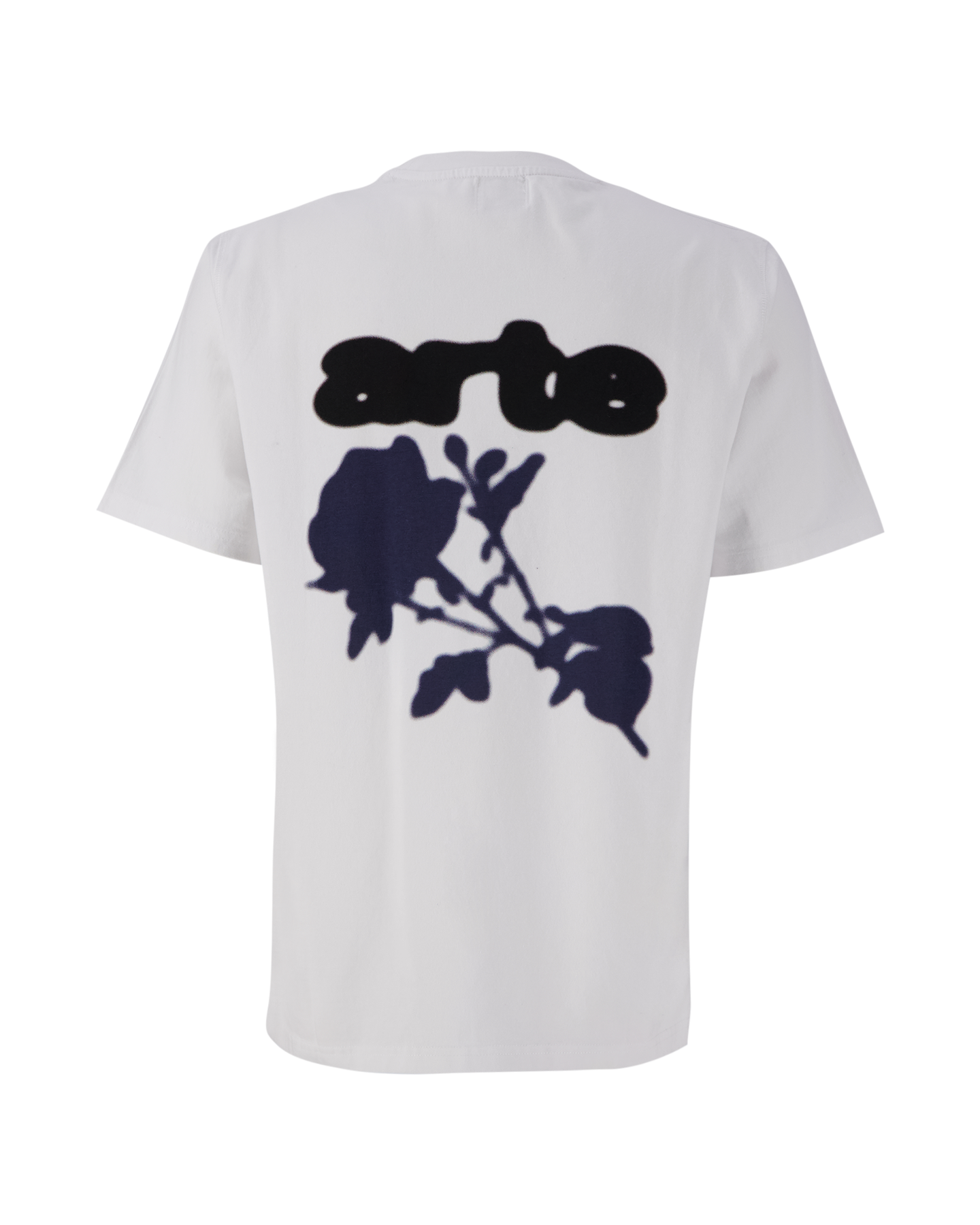 Arte Antwerp Blur Back Flower T'Shirt WIT 1