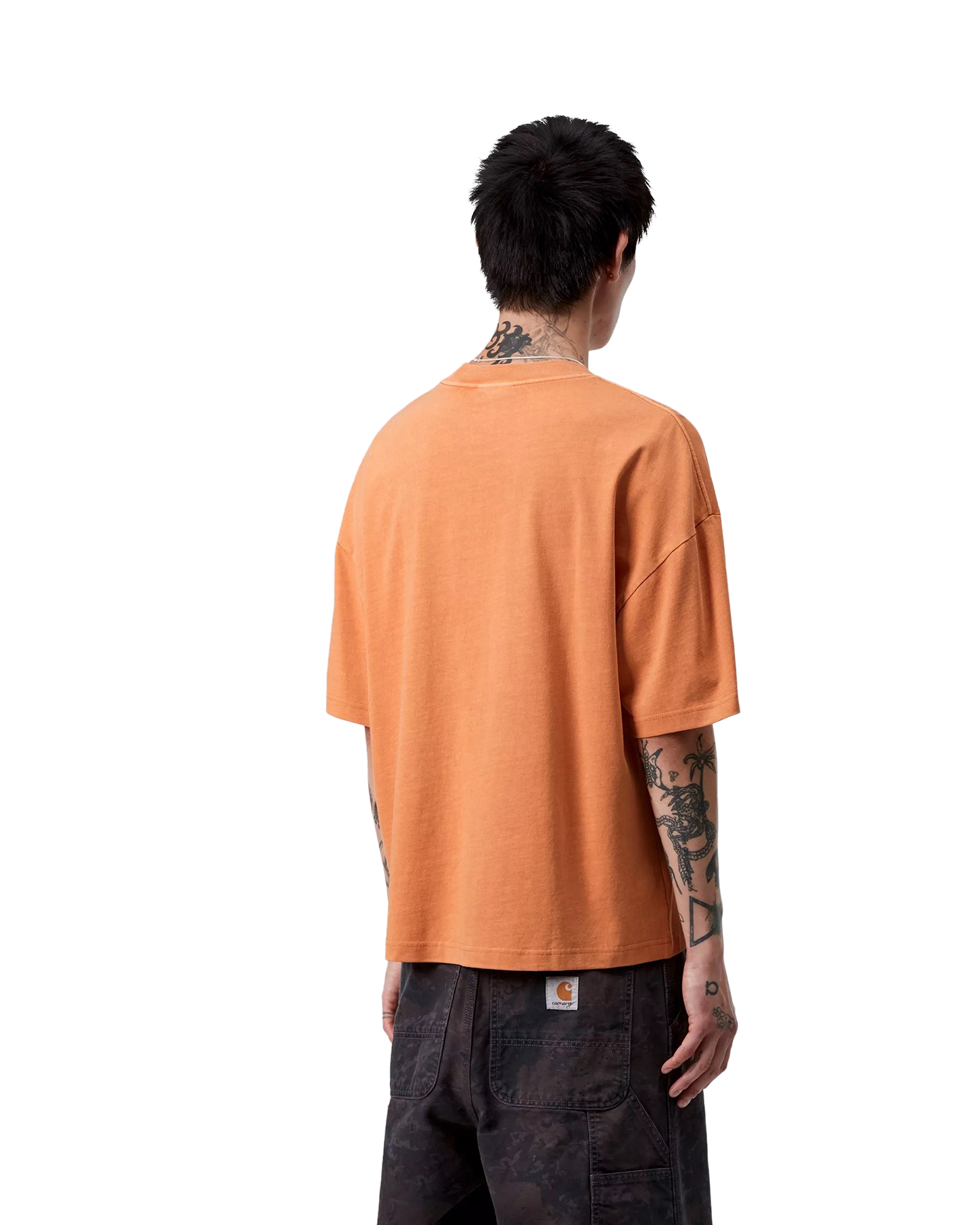 Carhartt S/S Benton T Shirt ORANJE 4