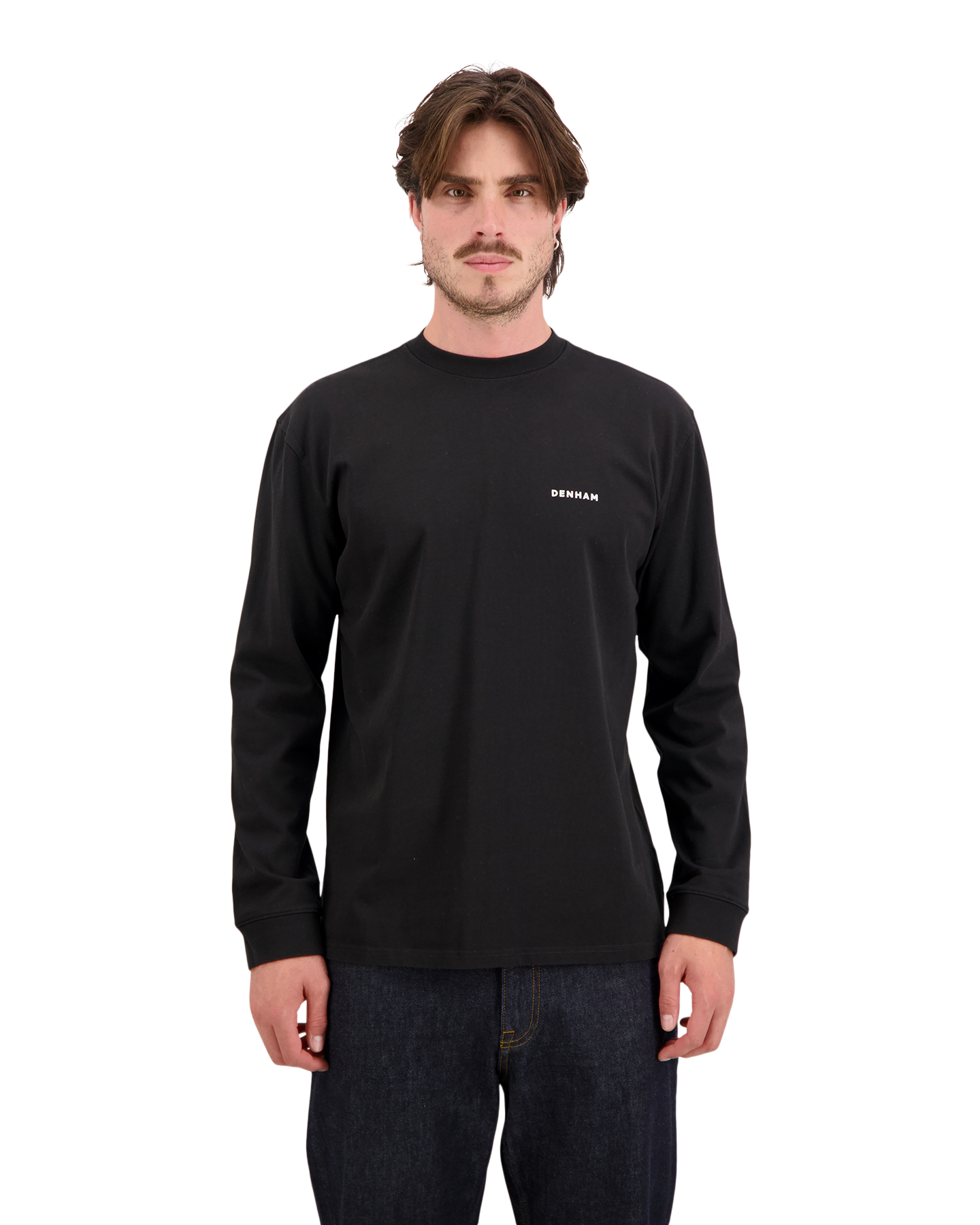 Denham Colt Ls Tee ZWART 4