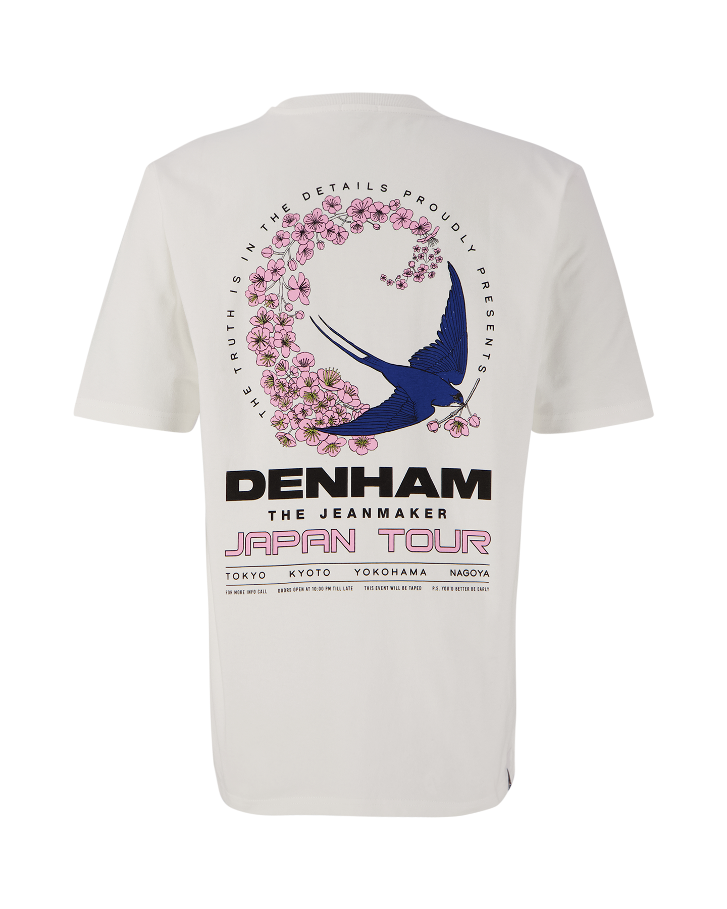 Denham Swallow Flyer Relax Tee Hcj WIT 1