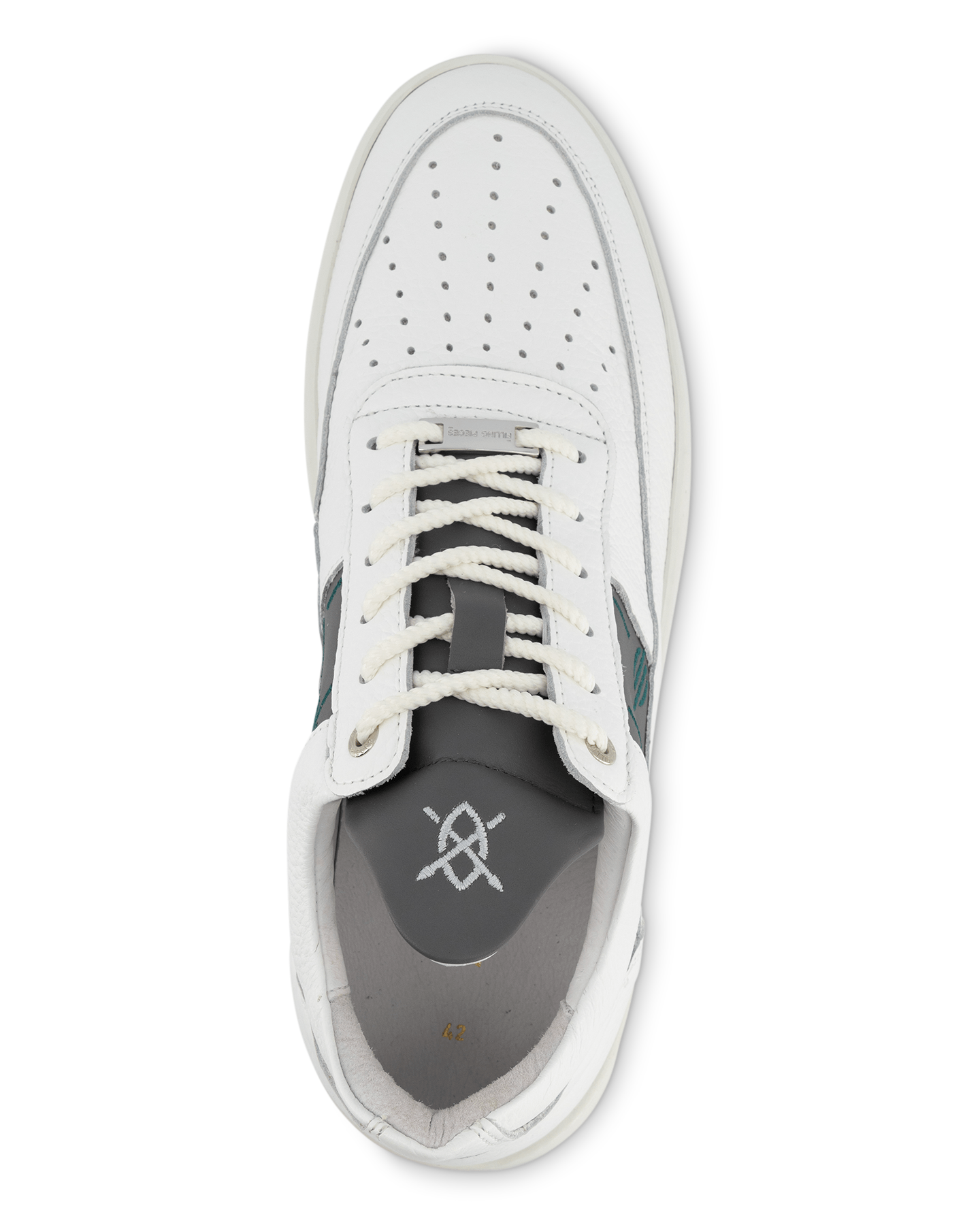 Filling Pieces FIlling Pieces x Daily Paper Low Top Monogram White WIT 5